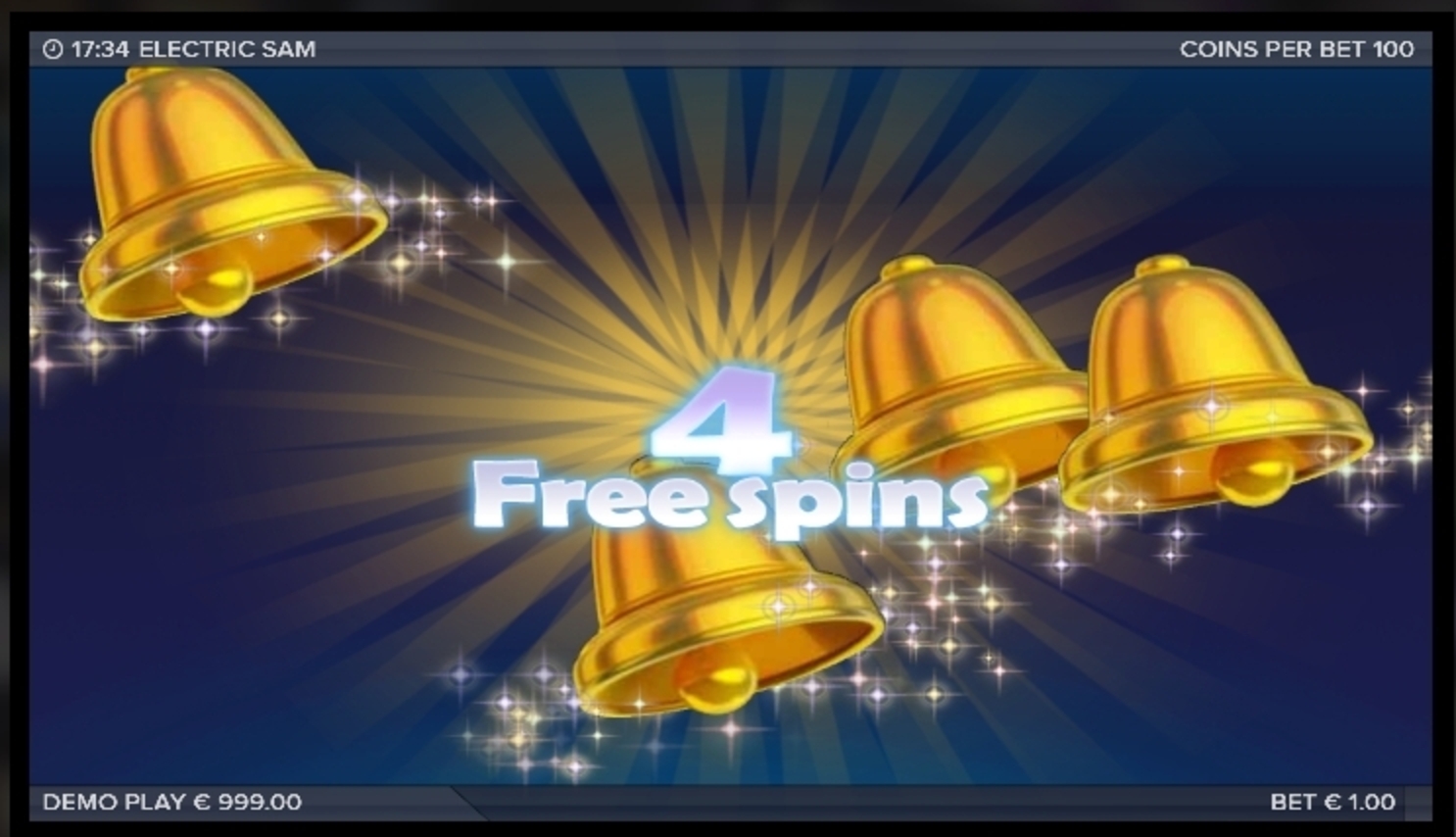 Win Money in Electric SAM Free Slot Game by ELK Studios