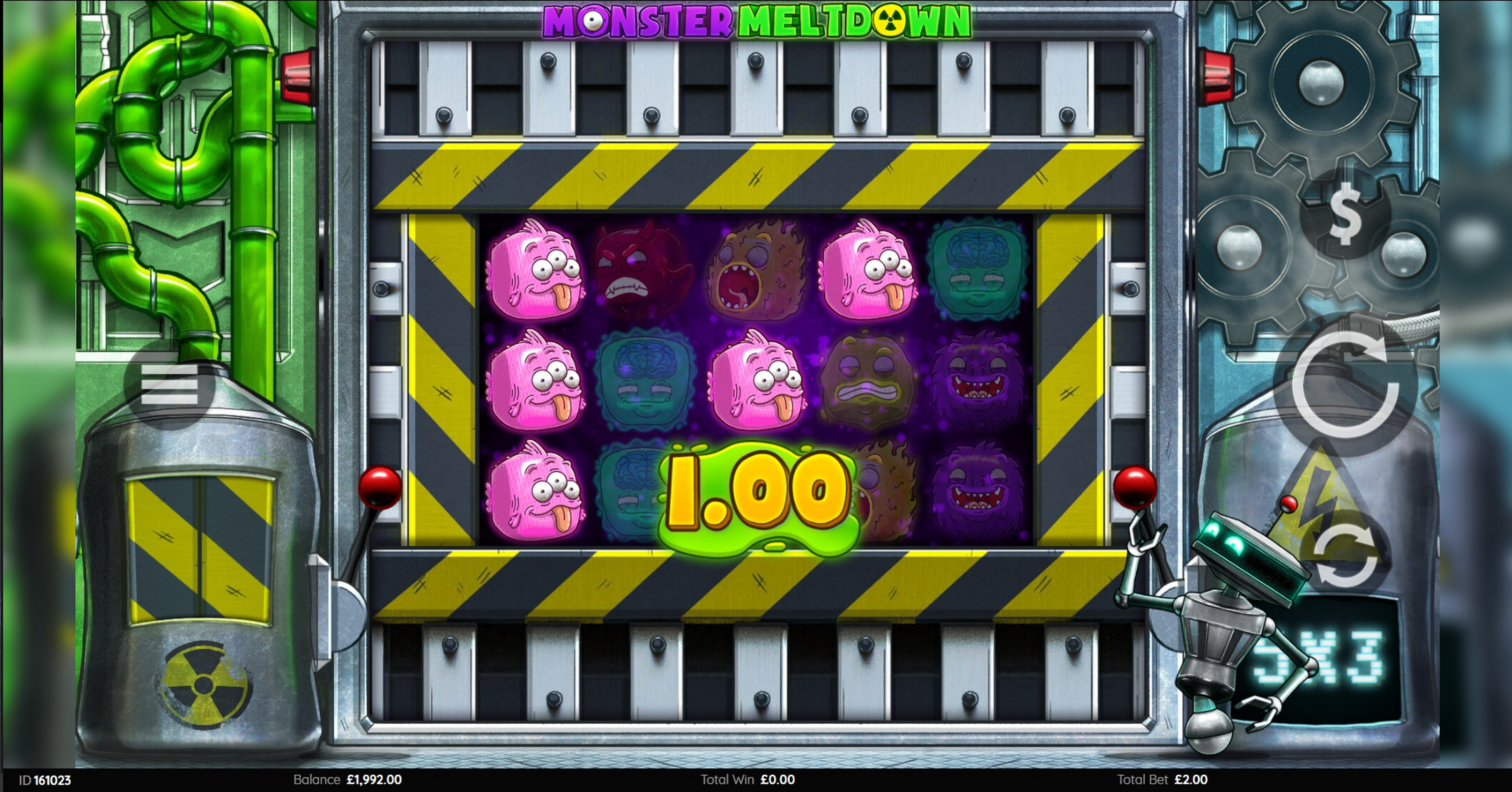 Win Money in Monster Meltdown Free Slot Game by Endemol Games