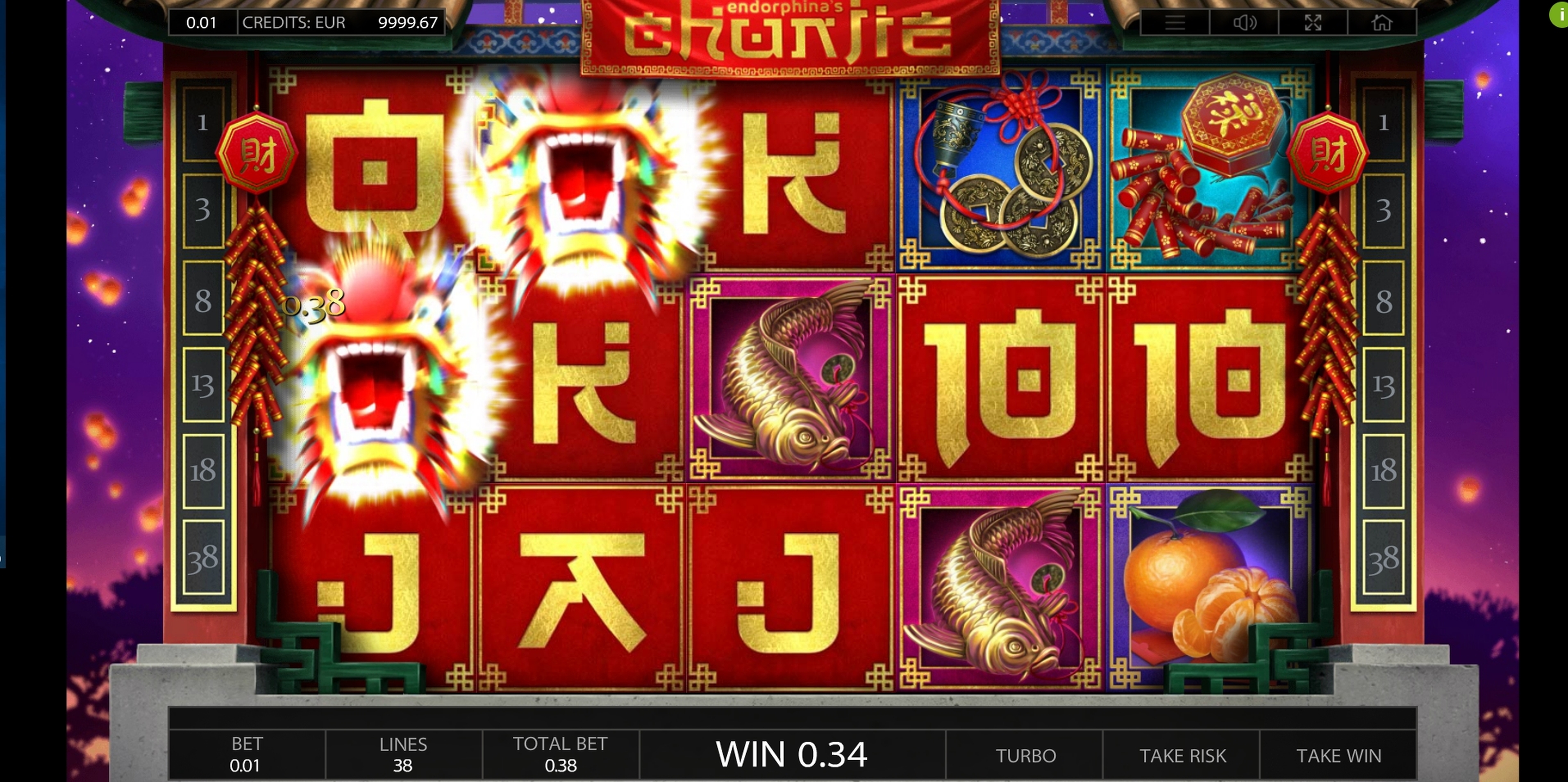 Win Money in Chunjie Free Slot Game by Endorphina