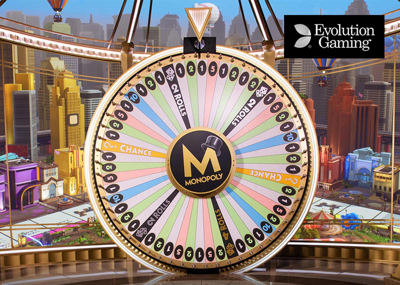 Money Wheel (Evolution Gaming) demo