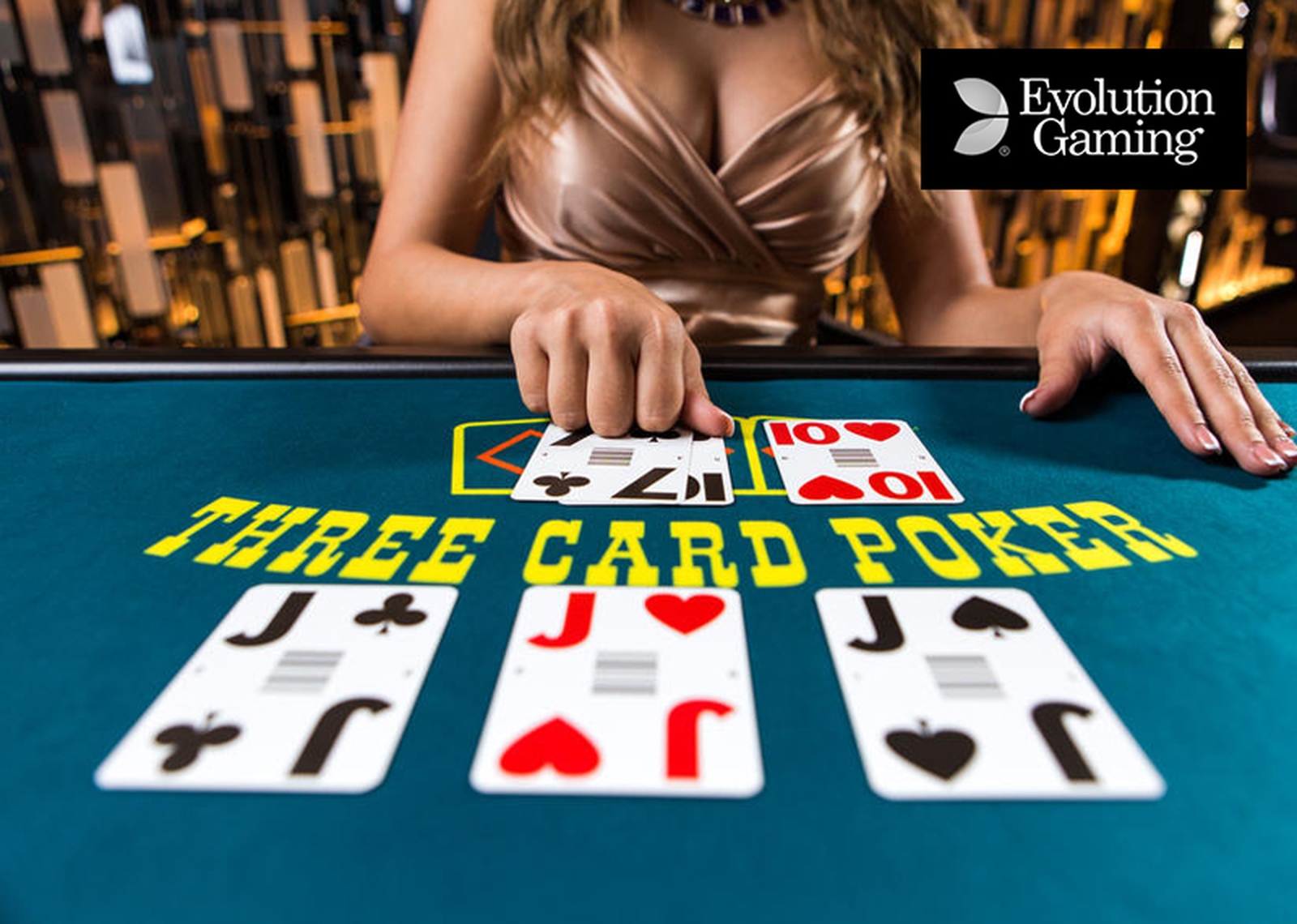 Triple Card Poker Live Casino (Evolution Gaming) demo