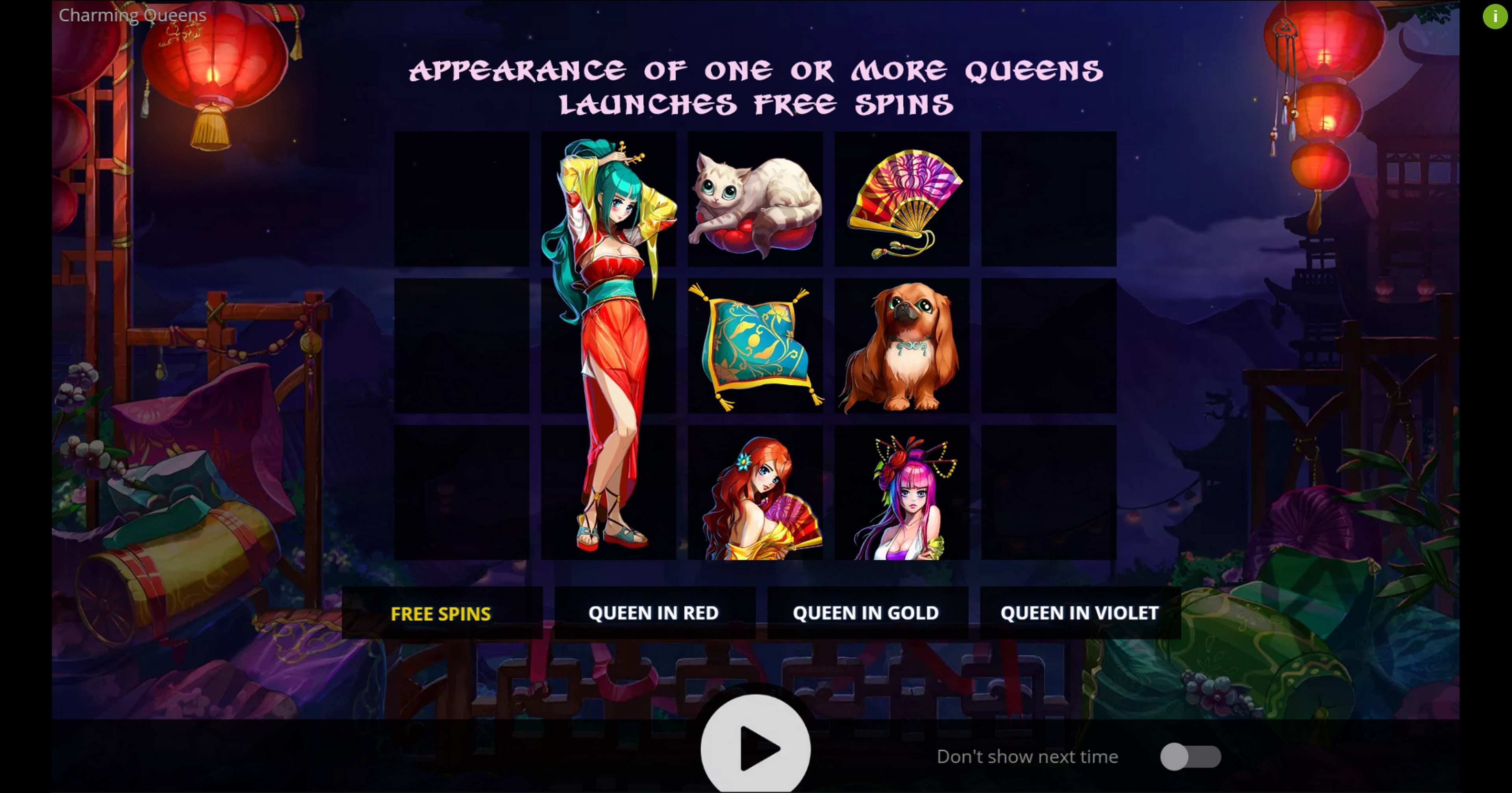 Play Charming Queens Free Casino Slot Game by Evoplay Entertainment