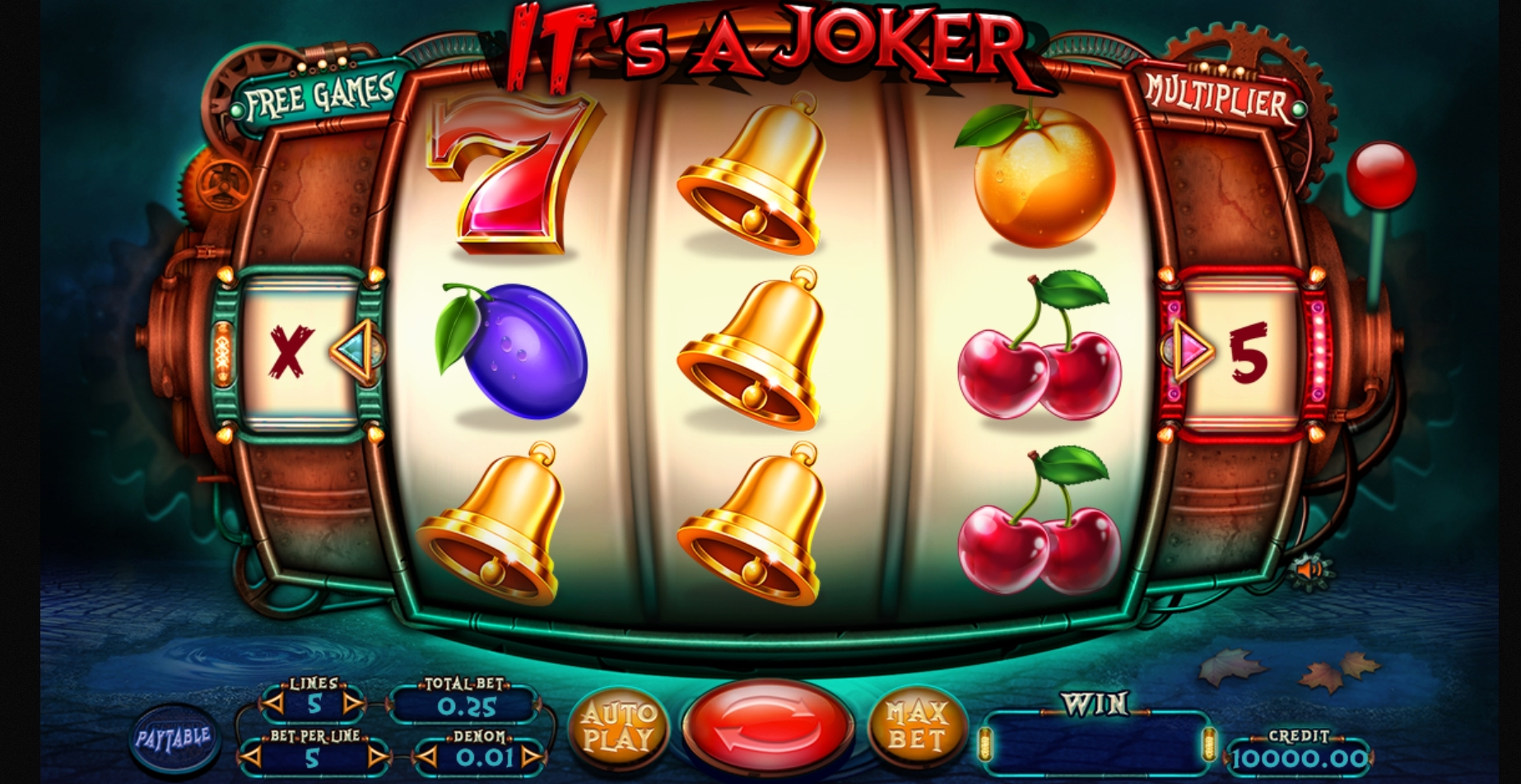 Reels in Its a Joker Slot Game by Felix Gaming