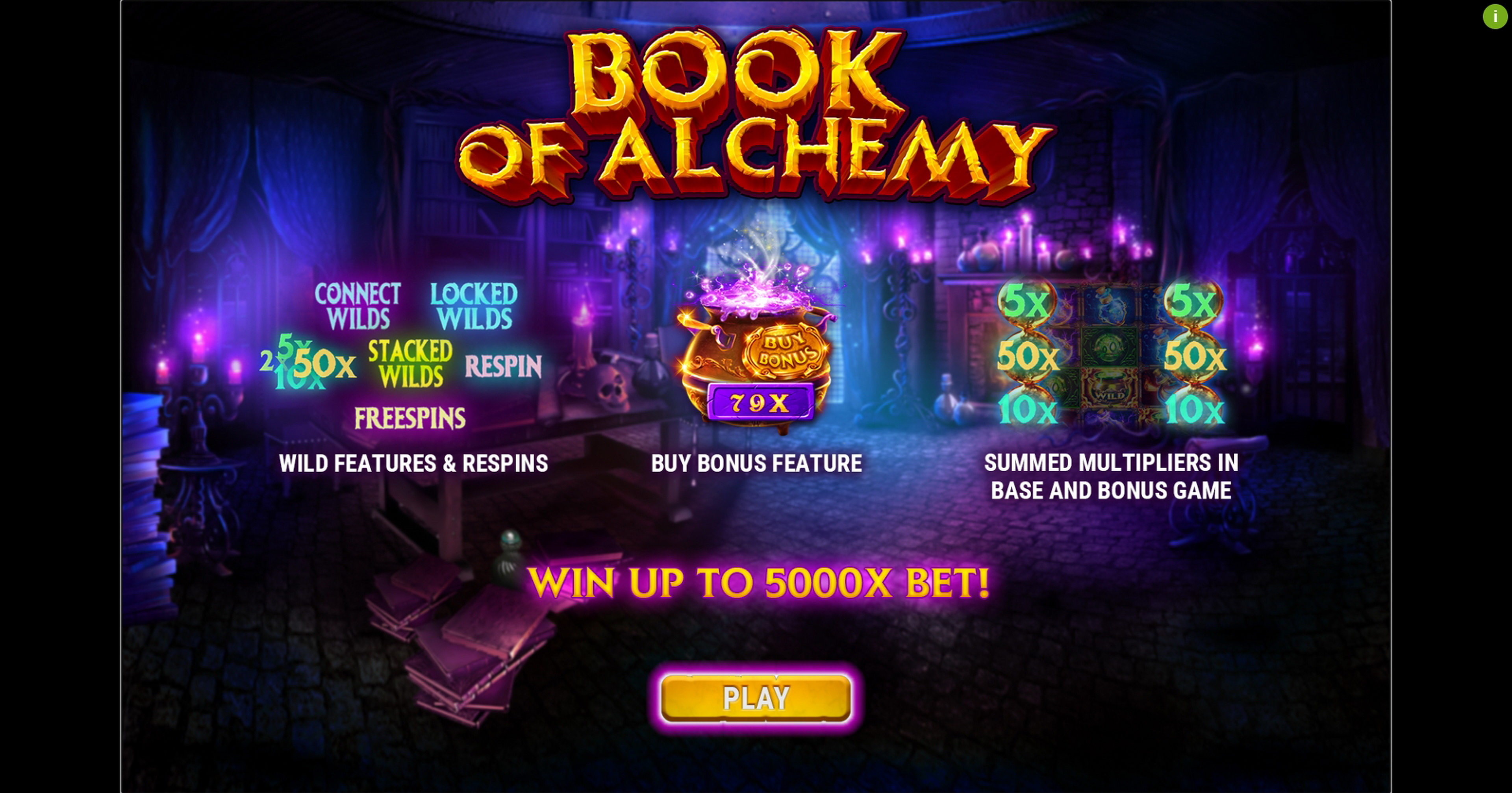 Play Book of Alchemy Free Casino Slot Game by GameArt