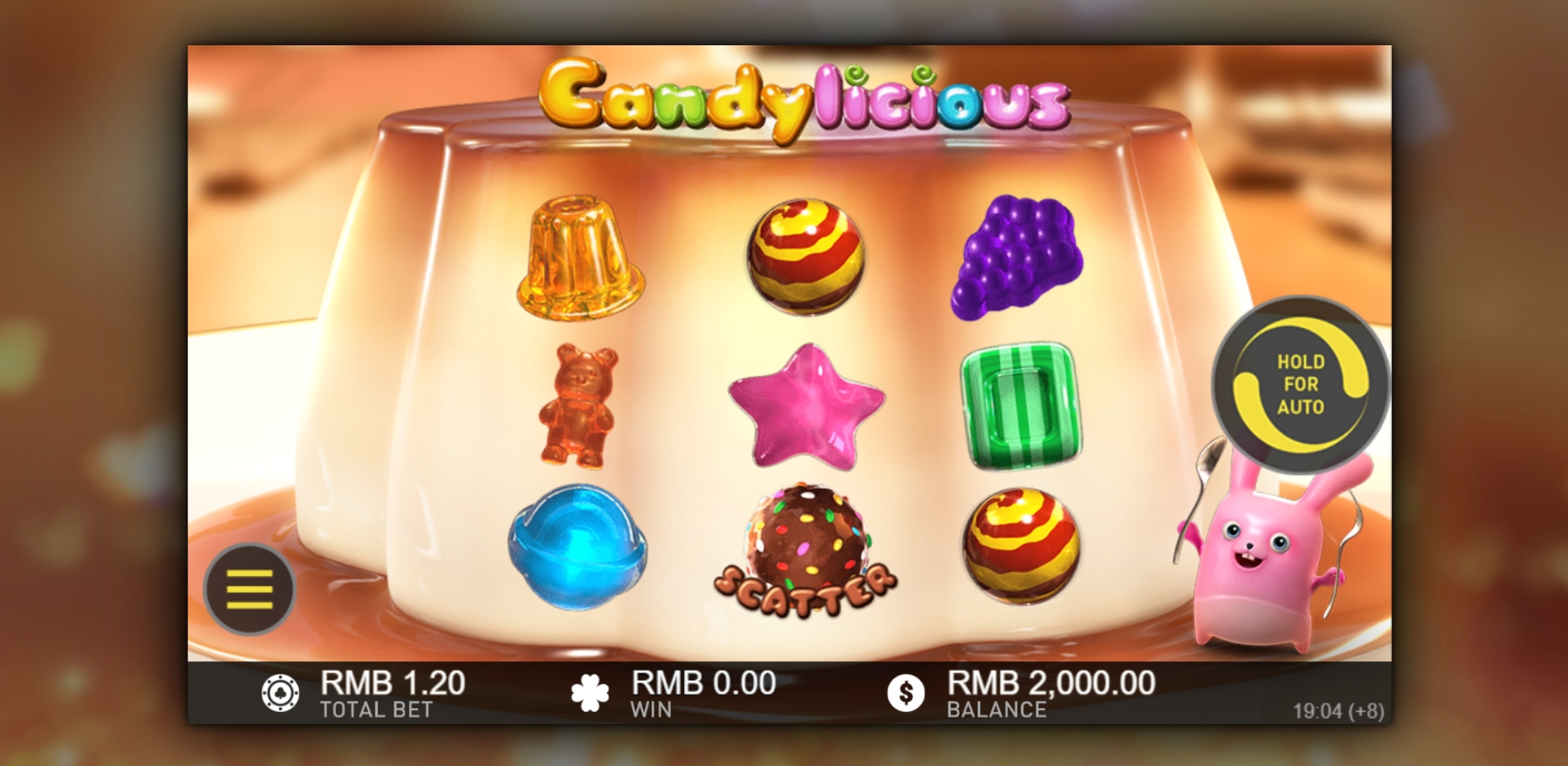 Reels in Candylicious Slot Game by Gameplay Interactive