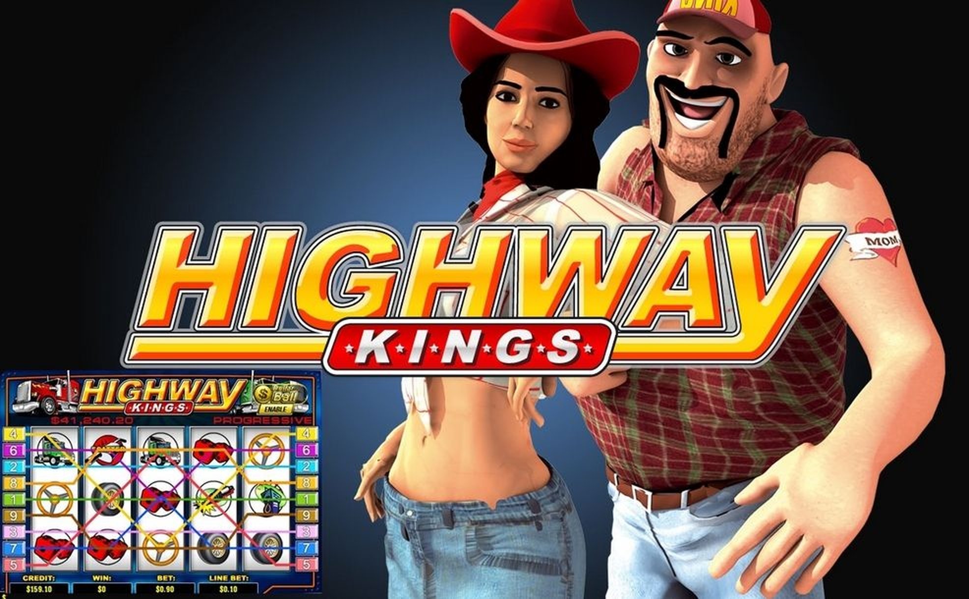 The Kings of Highway Online Slot Demo Game by Gameplay Interactive