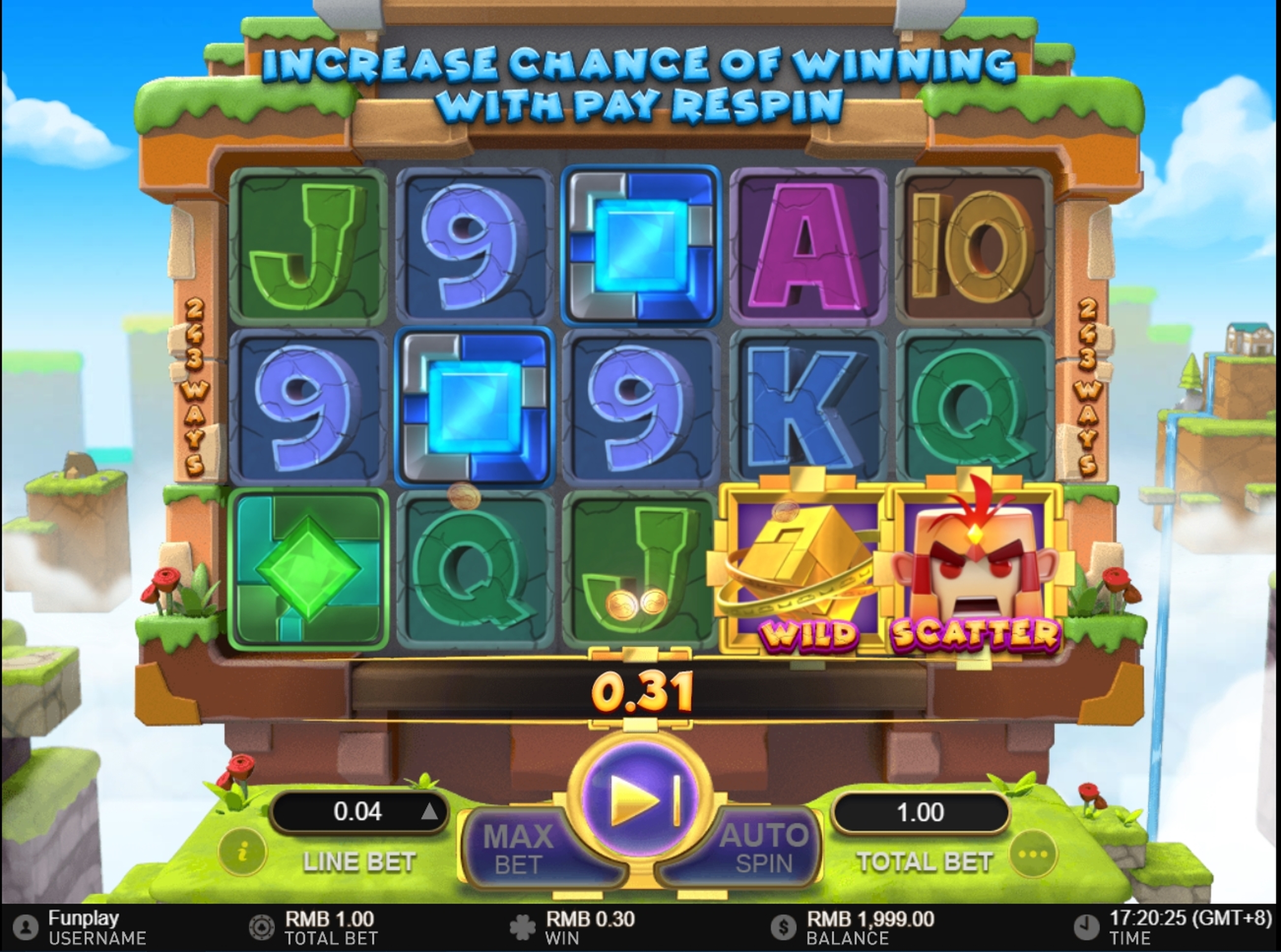Win Money in Money Monkey Free Slot Game by Gameplay Interactive