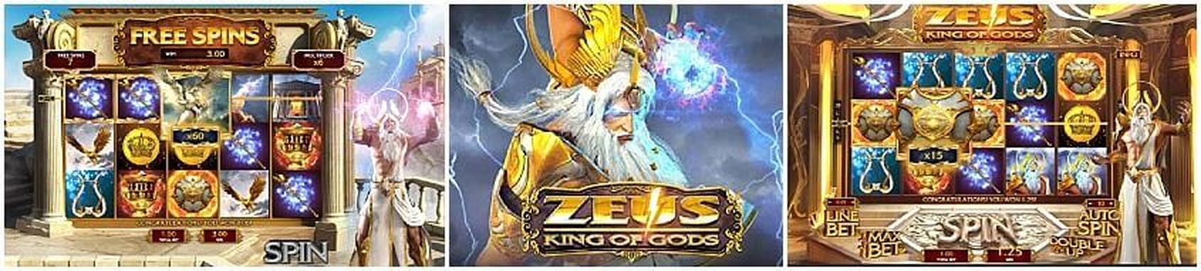 The Zeus King of Gods Online Slot Demo Game by Gameplay Interactive