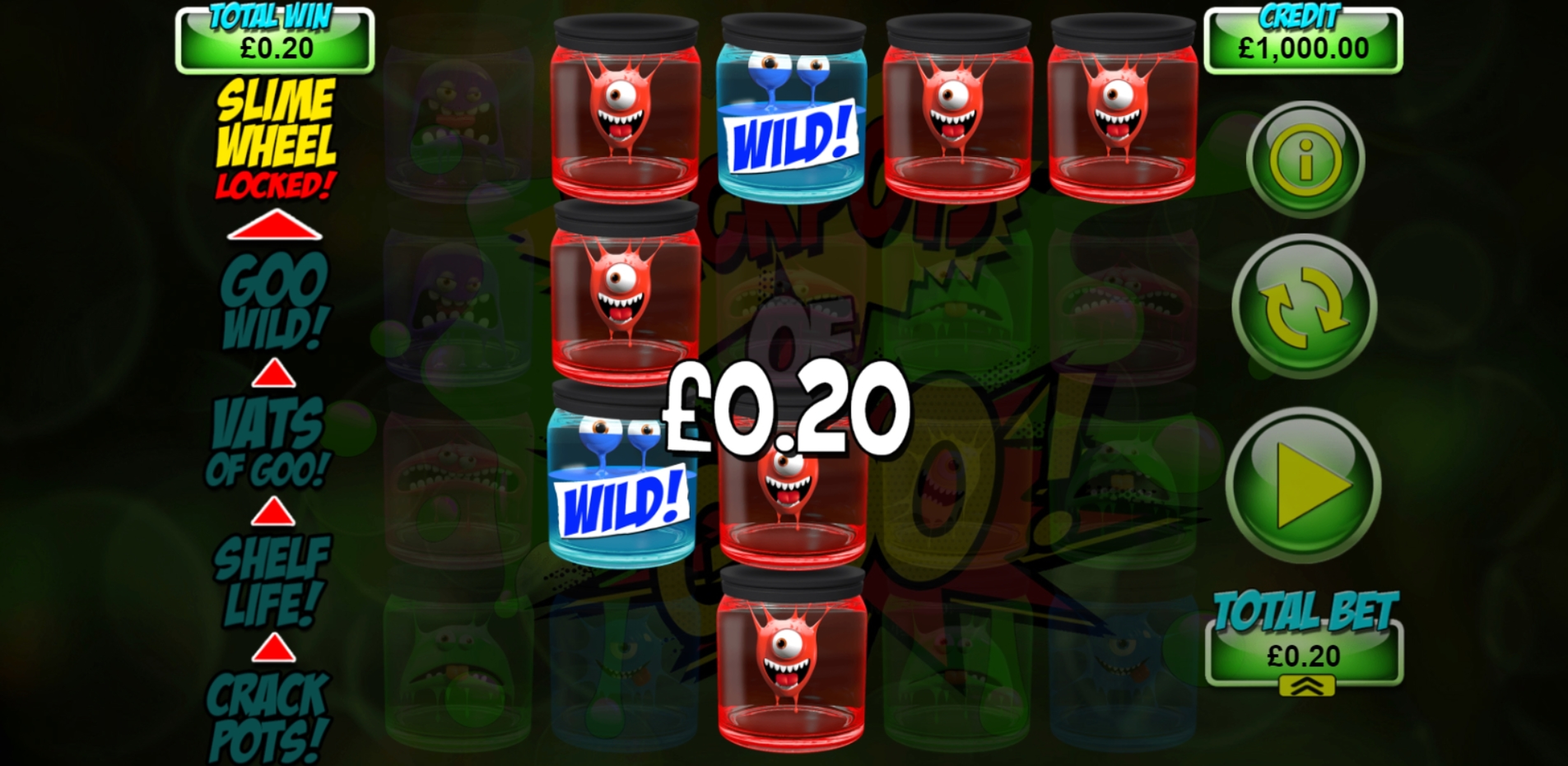 Win Money in Jackpots of Goo Free Slot Game by Games Warehouse