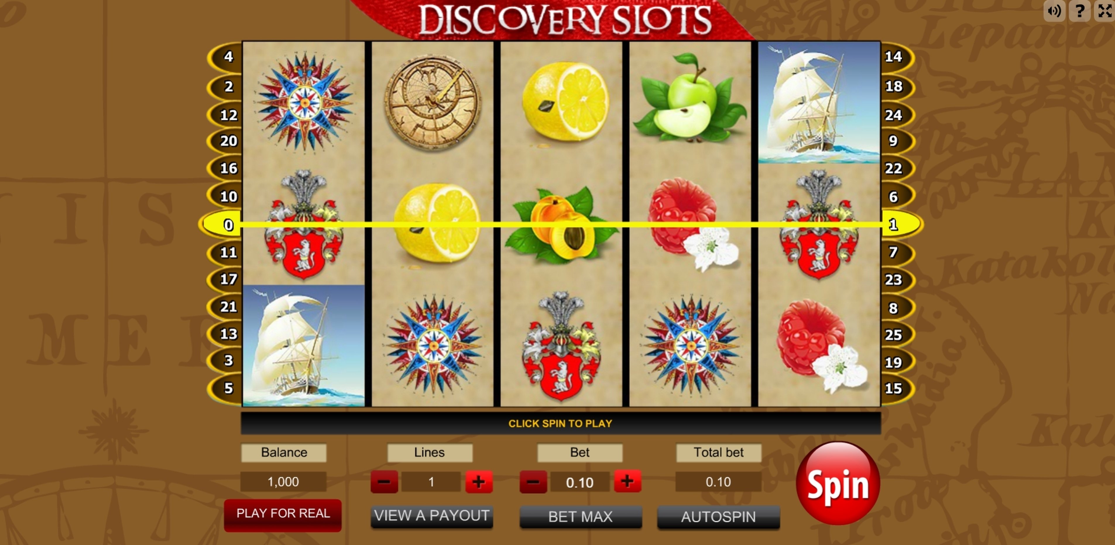 Discovery Slots demo
