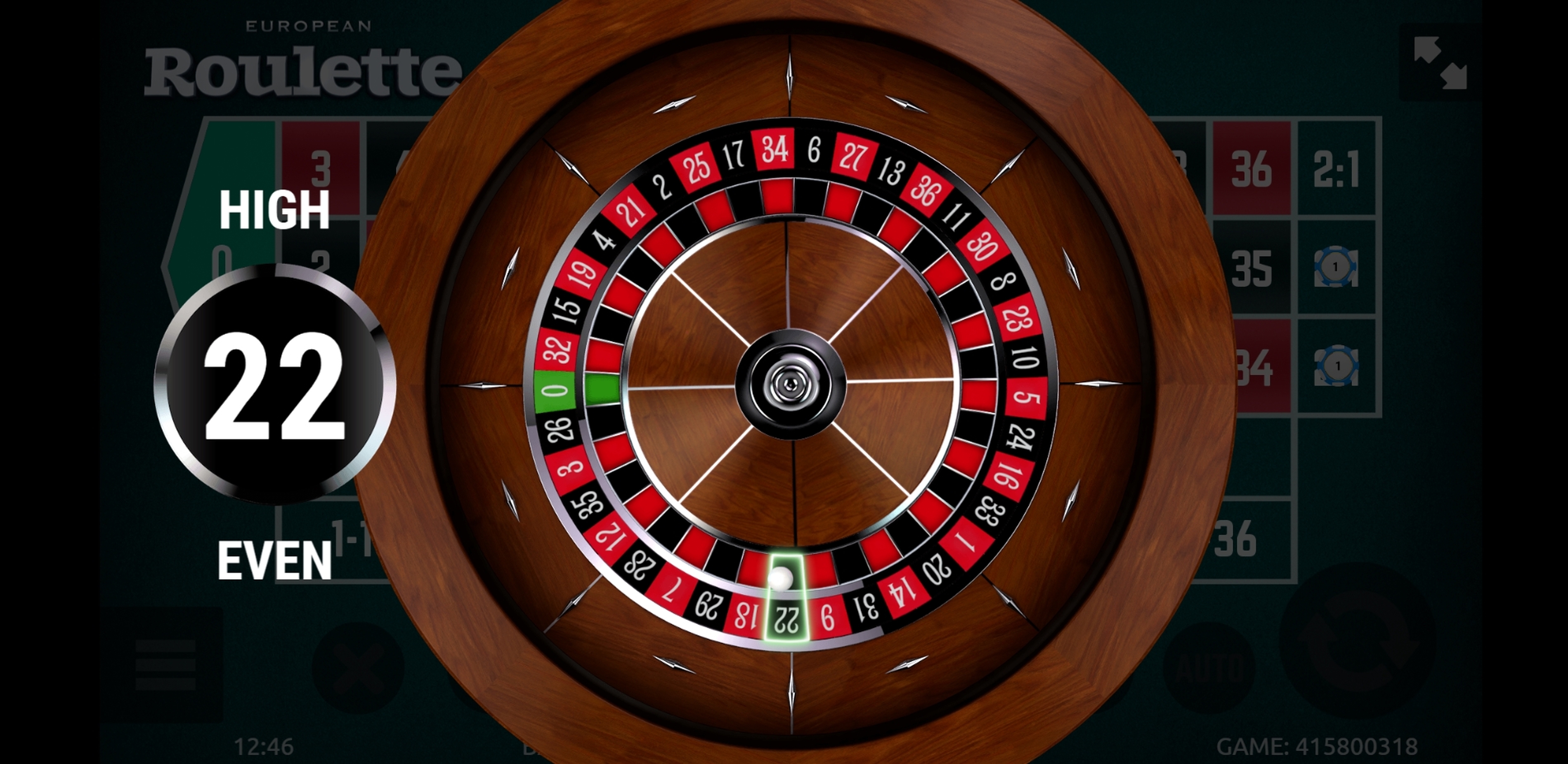 Win Money in European Roulette Free Slot Game by Gamevy