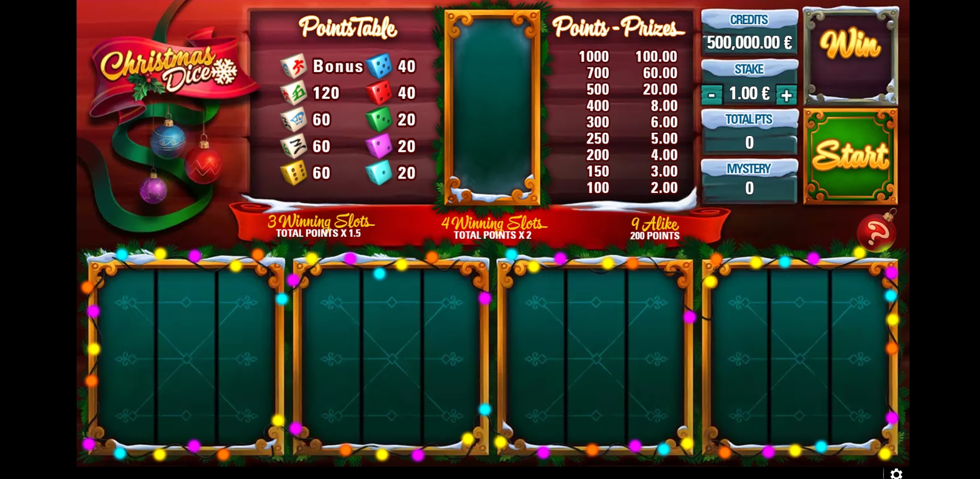 Christmas Dice demo