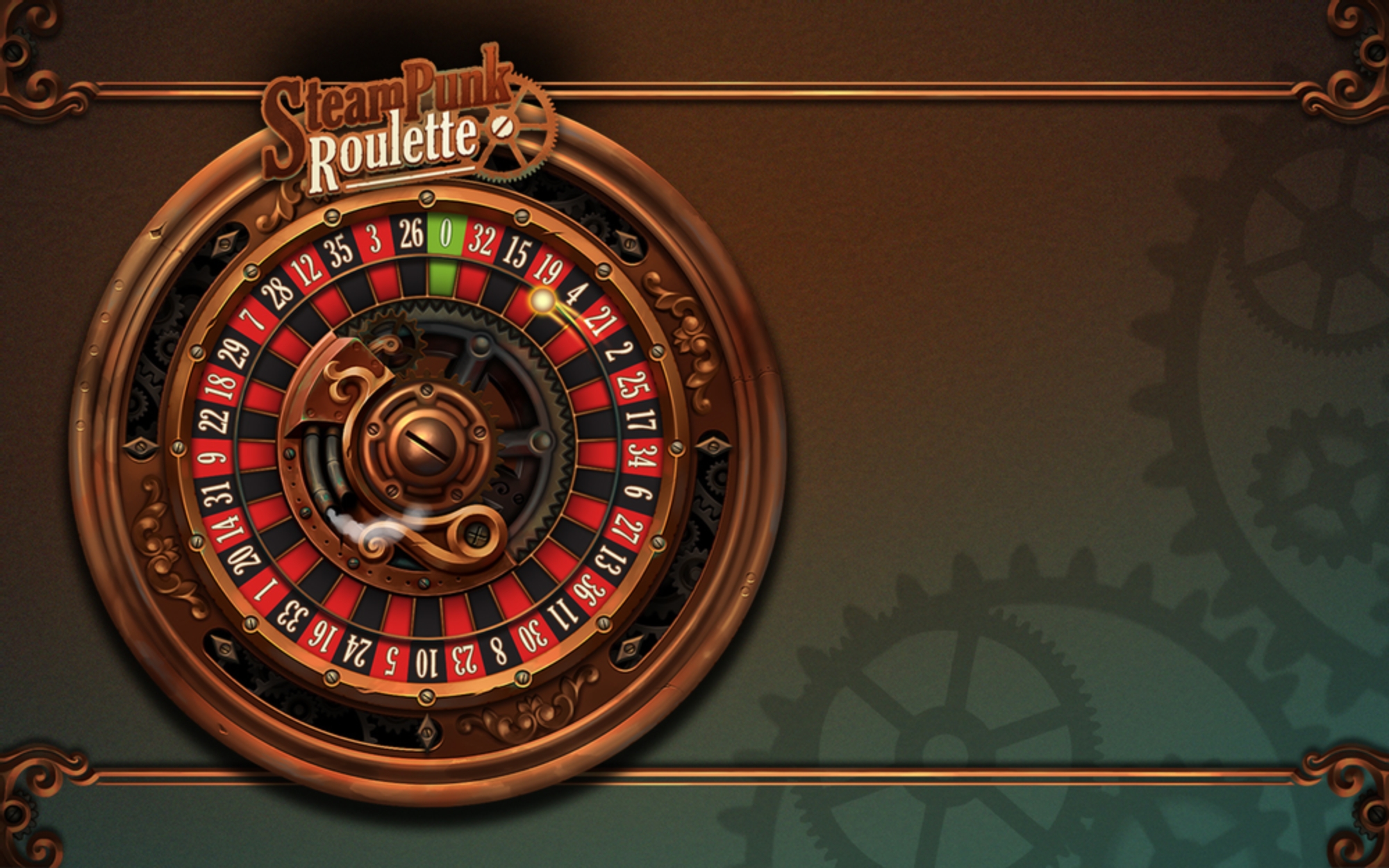 The Steampunk Roulette Online Slot Demo Game by GAMING1