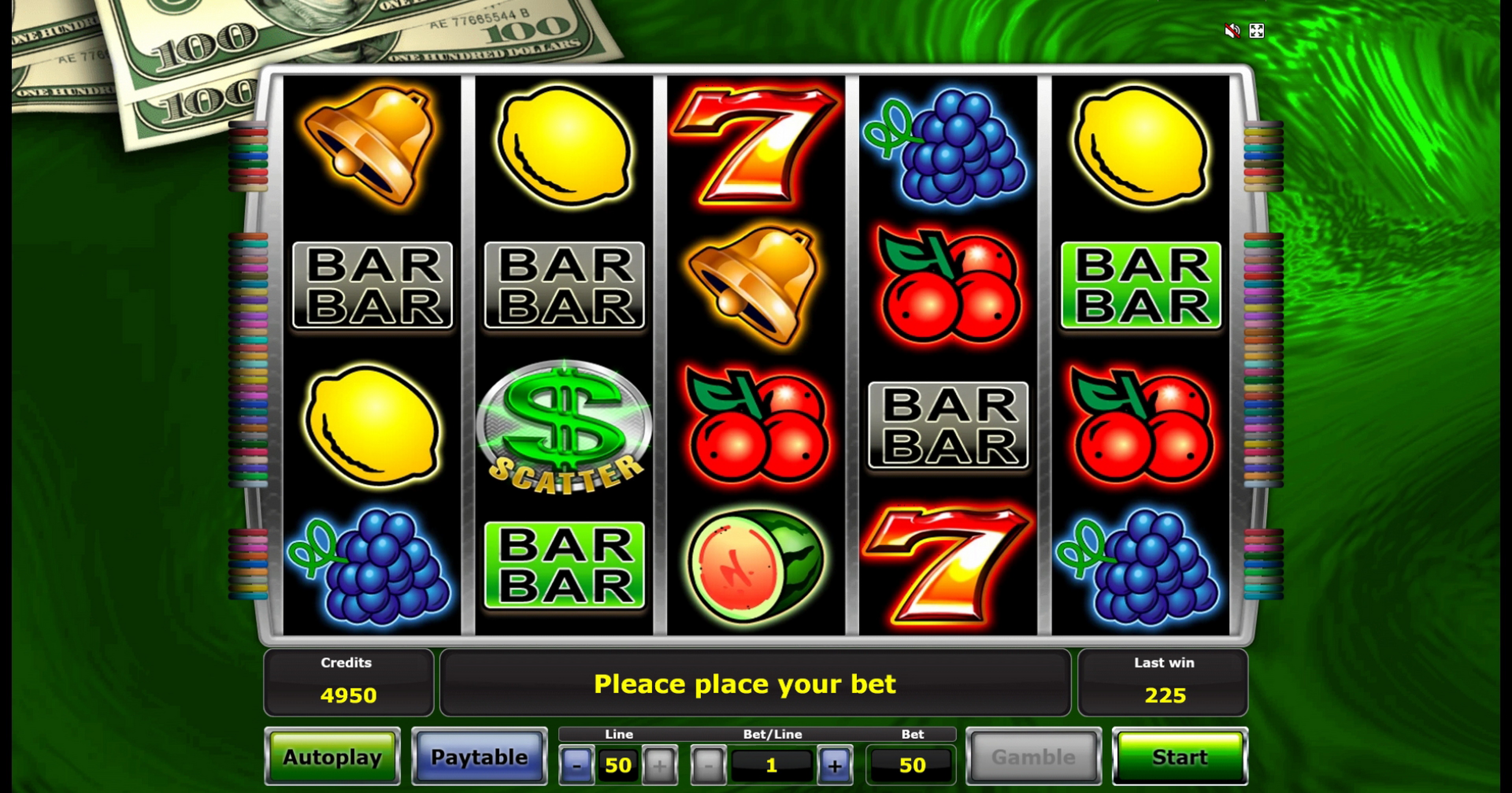 Reels in Cash Runner Slot Game by Greentube