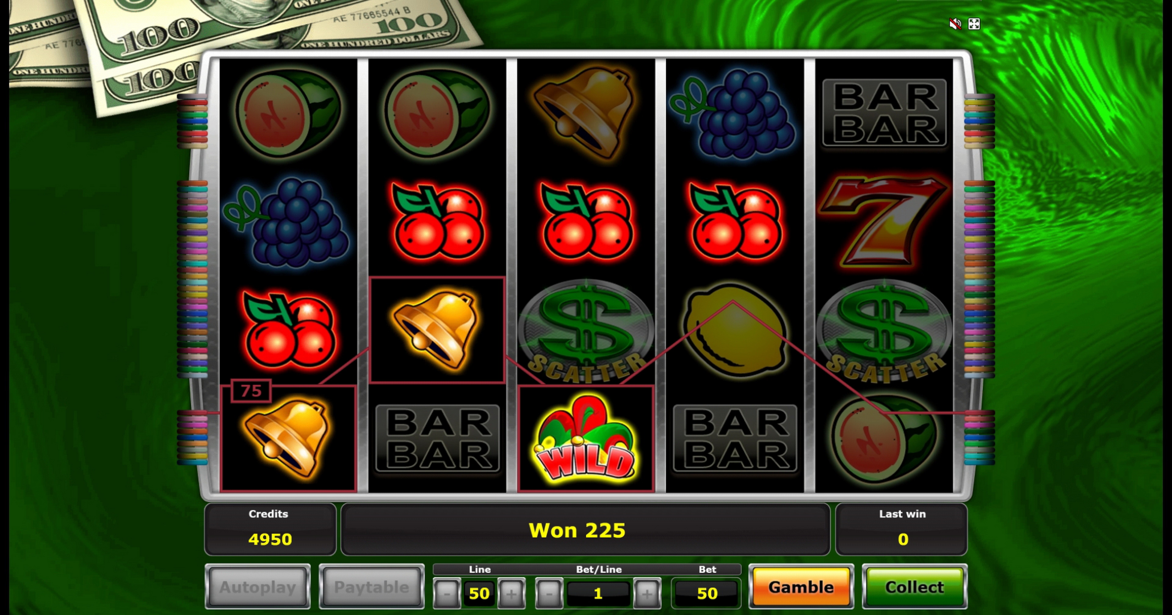 Win Money in Cash Runner Free Slot Game by Greentube