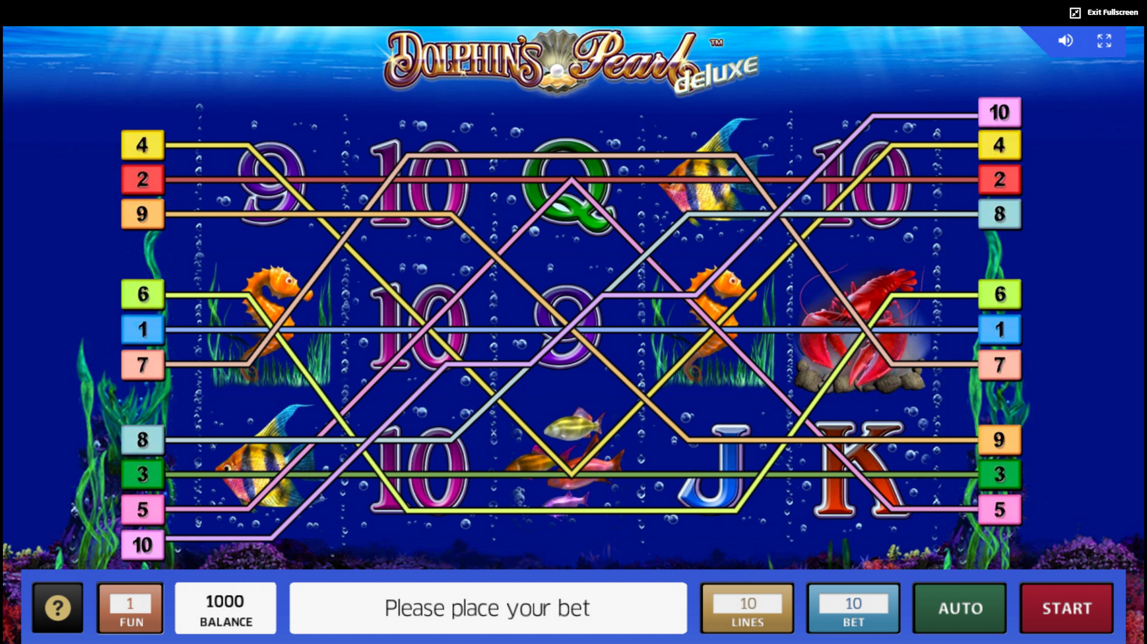 Play Dolphin´s Pearl deluxe Free Casino Slot Game by Greentube