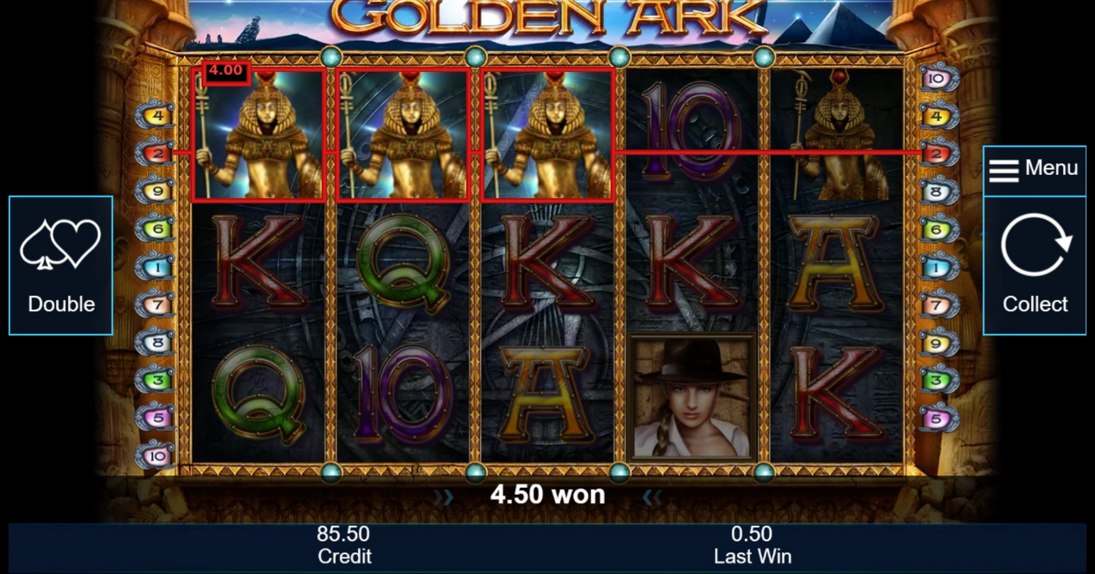 Win Money in Golden Ark Free Slot Game by Greentube