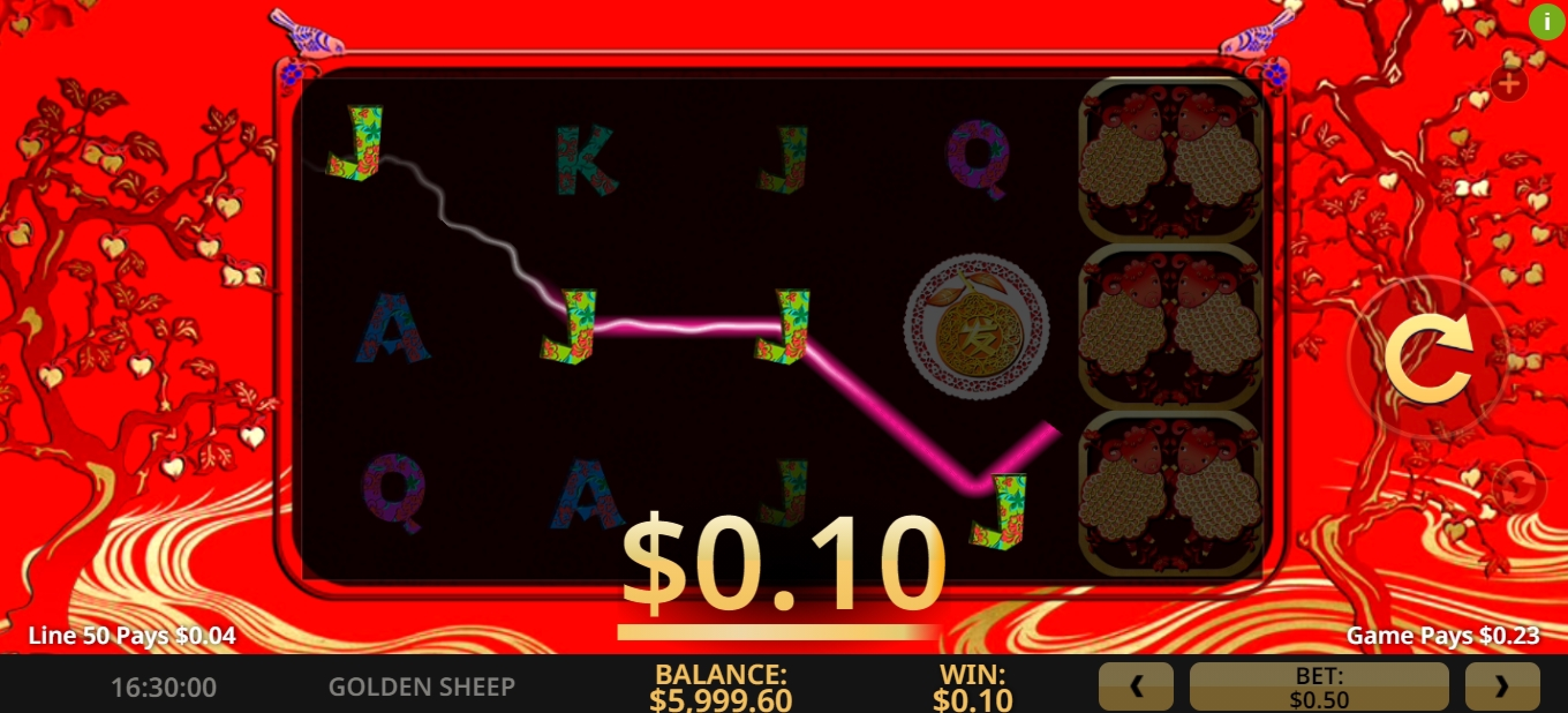 Win Money in Golden Sheep Free Slot Game by High 5 Games