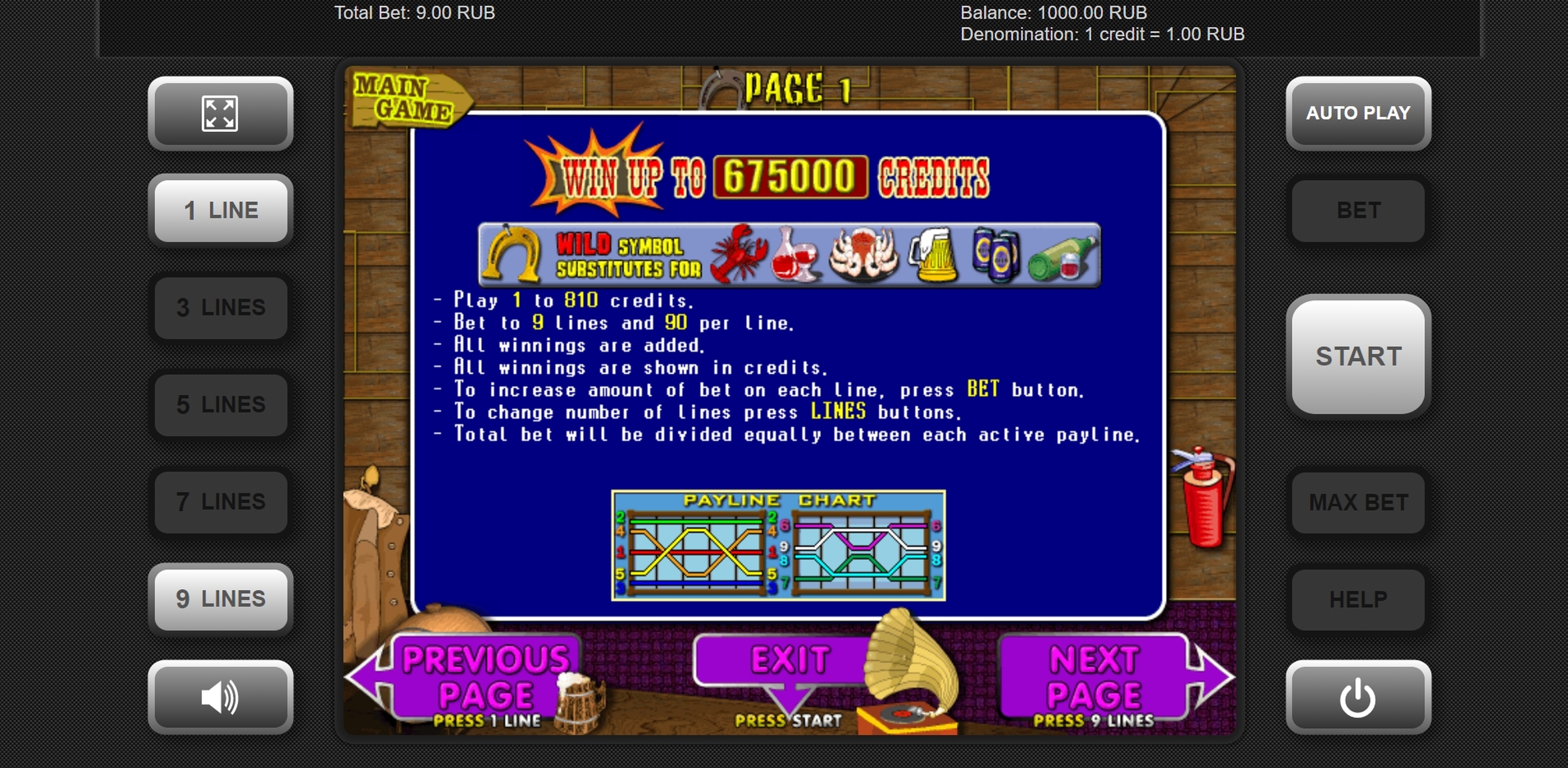 Info of Lucky Haunter Slot Game by Igrosoft