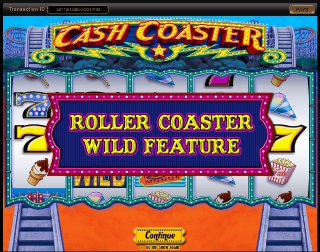 Reels in Cash Coaster Slot Game by IGT