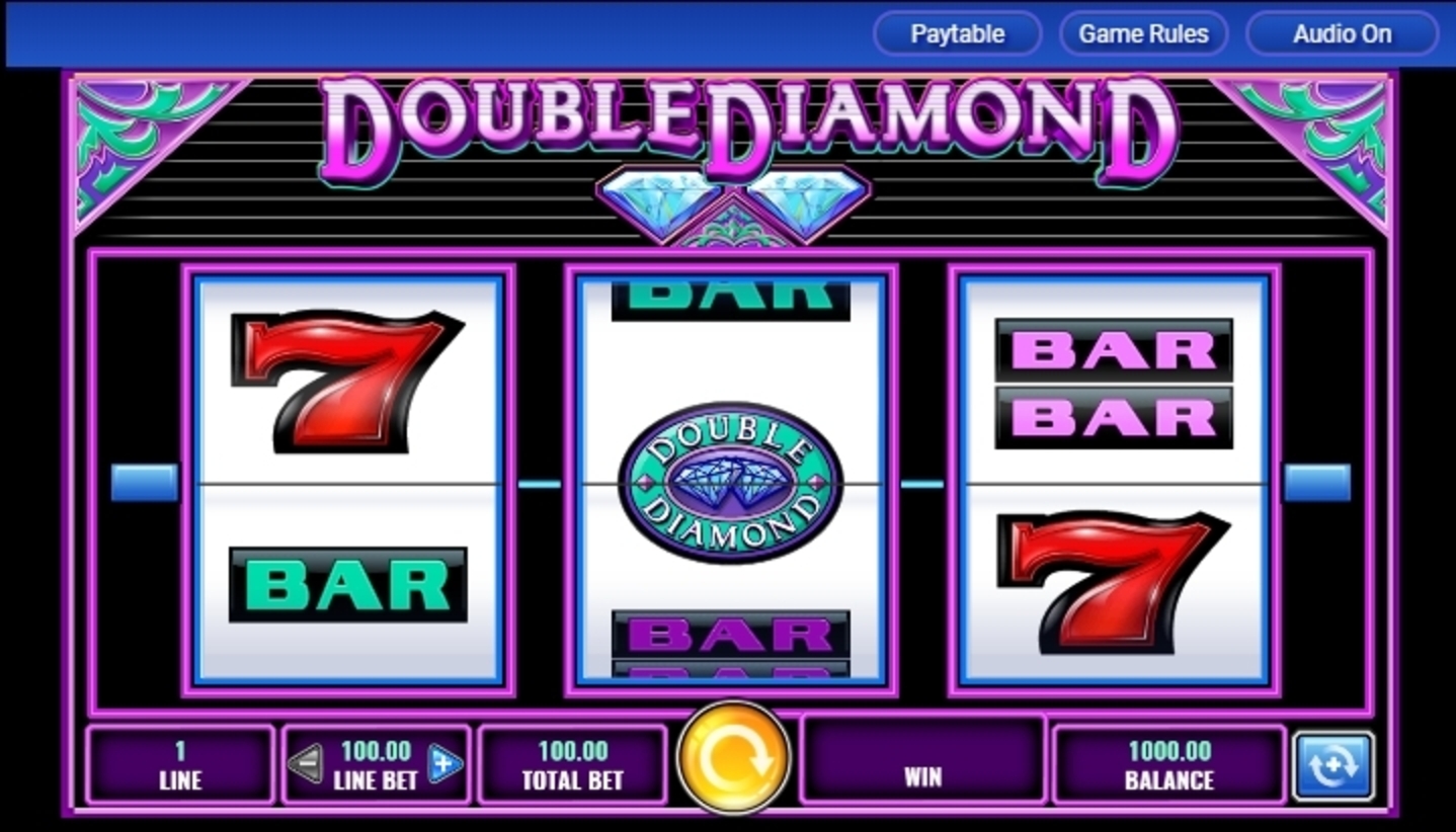 Reels in Double Diamond Slot Game by IGT