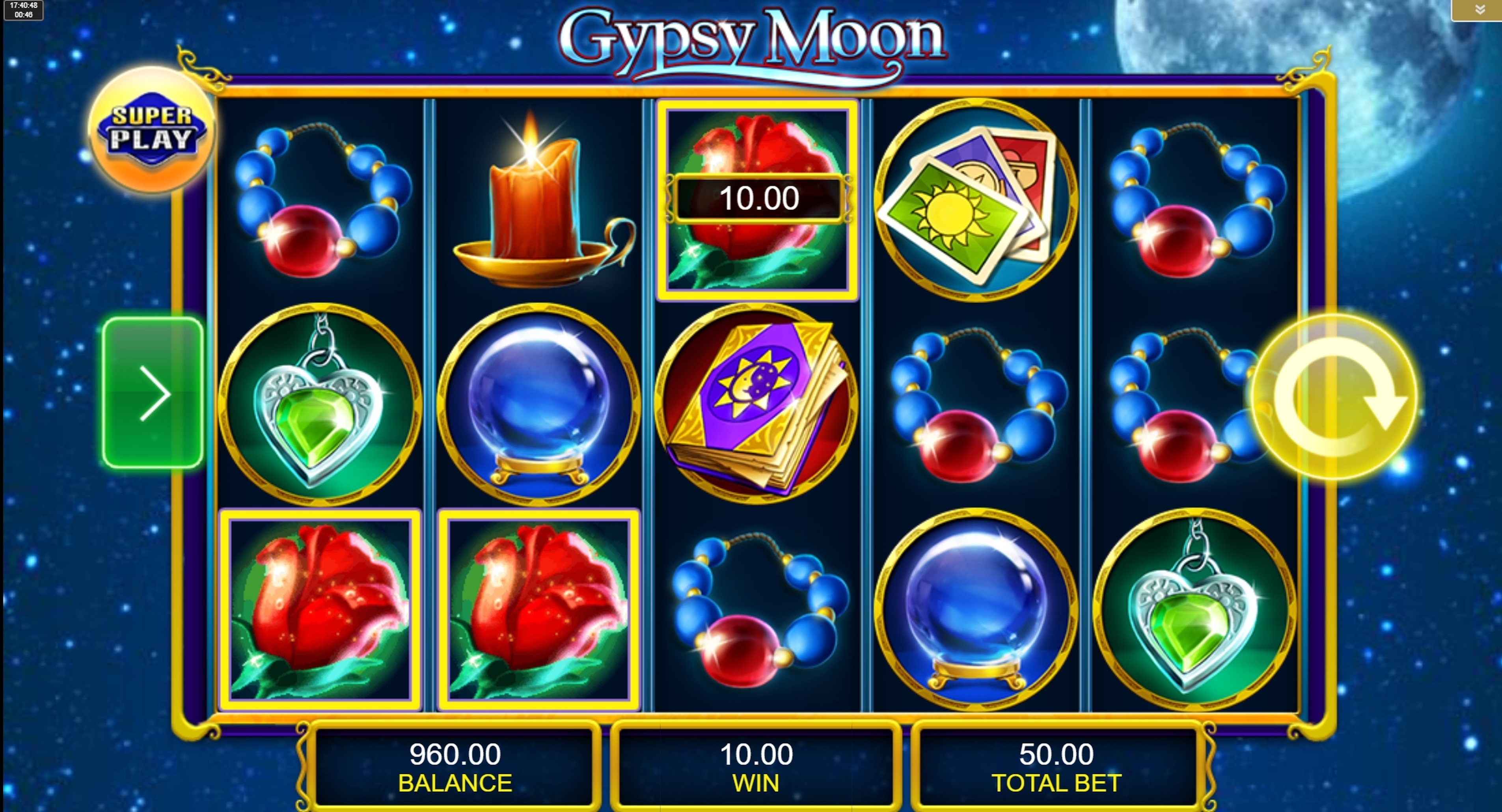 Win Money in Gypsy Moon Free Slot Game by IGT