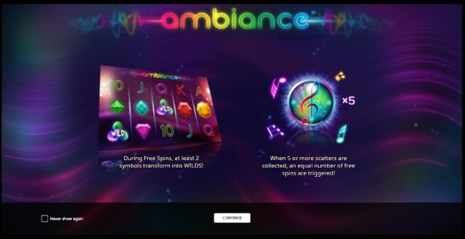 Play Ambiance Free Casino Slot Game by iSoftBet