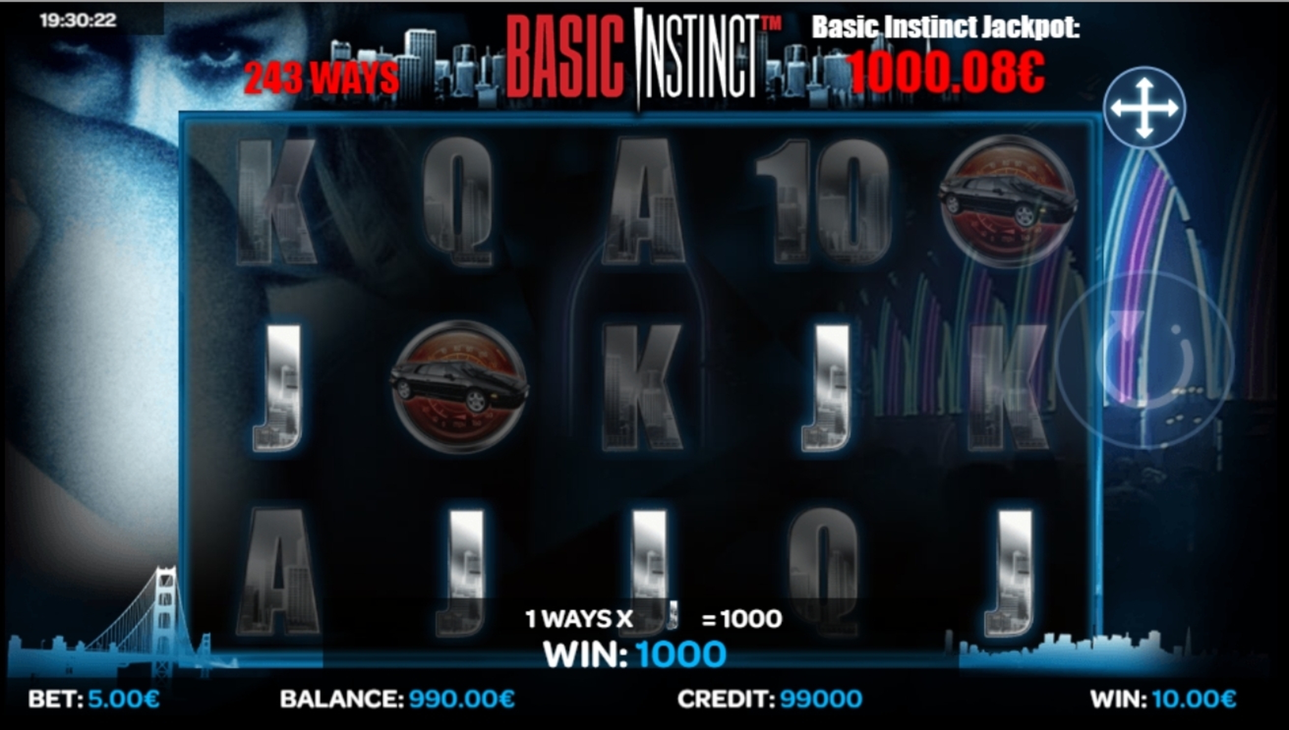 Win Money in Basic Instinct Free Slot Game by iSoftBet