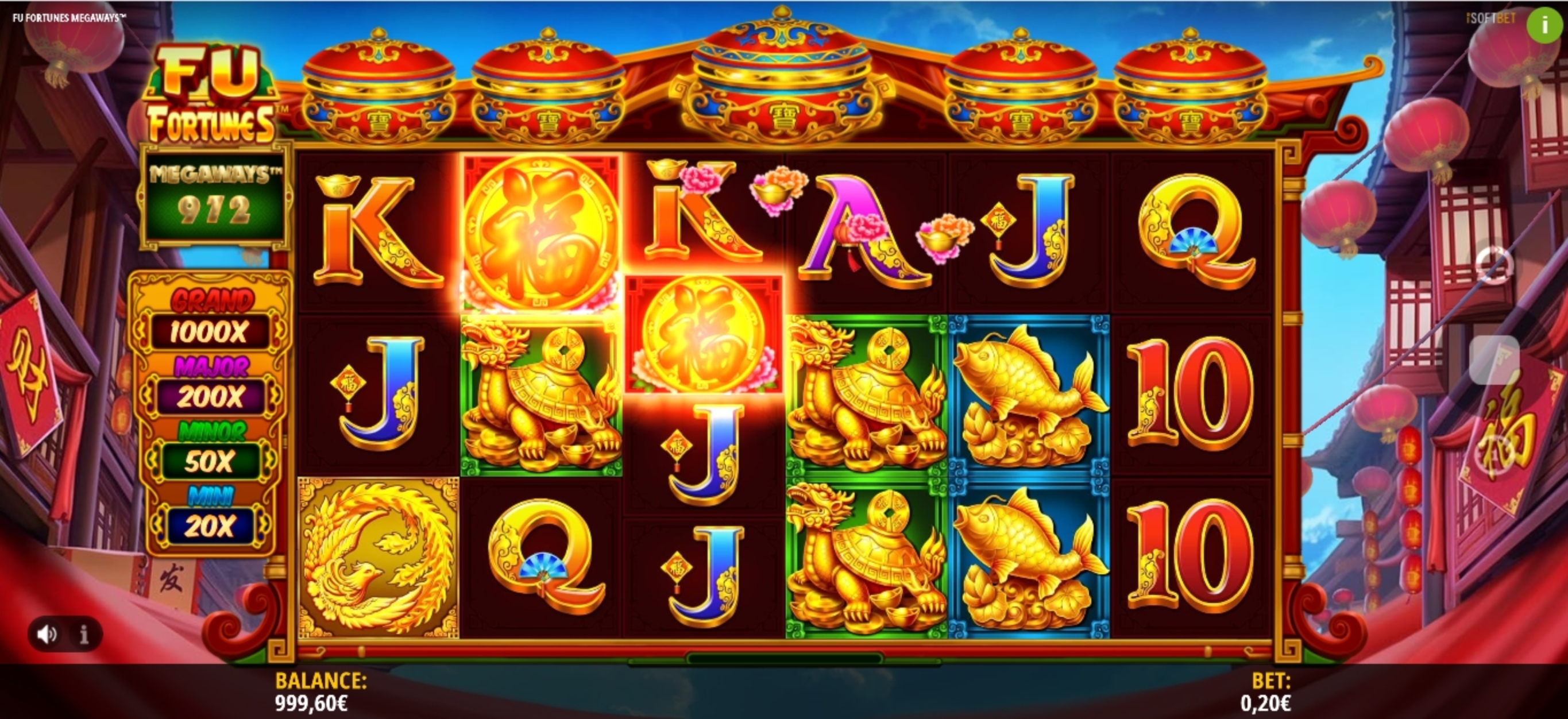 Win Money in Fu Fortunes Megaways Free Slot Game by iSoftBet