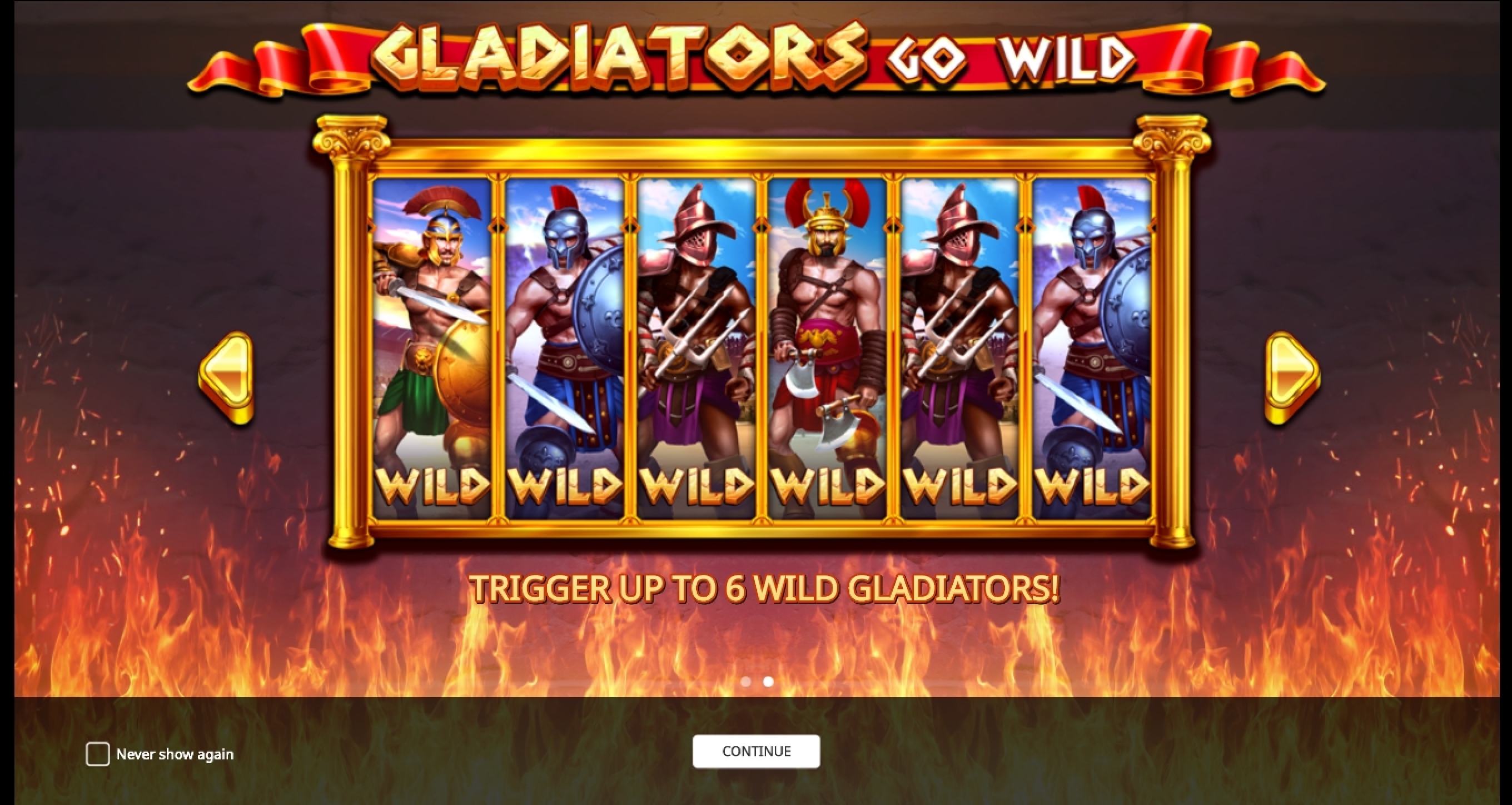 Play Gladiators Go Wild Free Casino Slot Game by iSoftBet