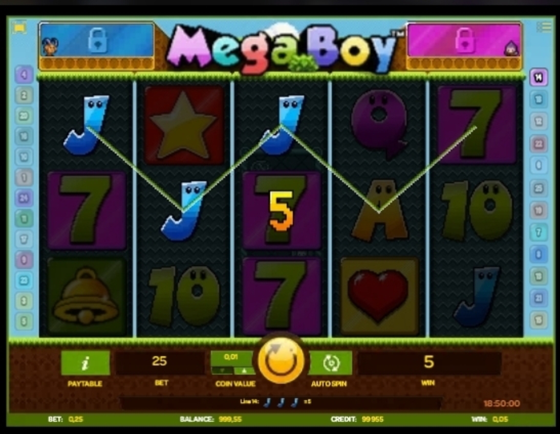 Win Money in Mega Boy Free Slot Game by iSoftBet