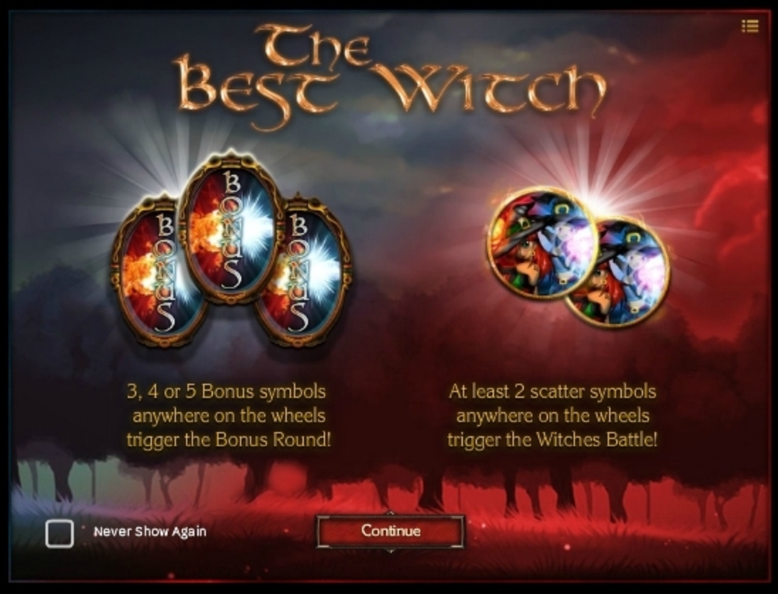 Play The Best Witch Free Casino Slot Game by iSoftBet