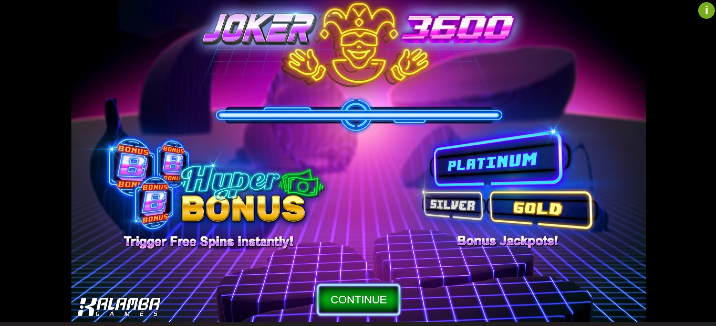 Play Joker 3600 Free Casino Slot Game by Kalamba Games