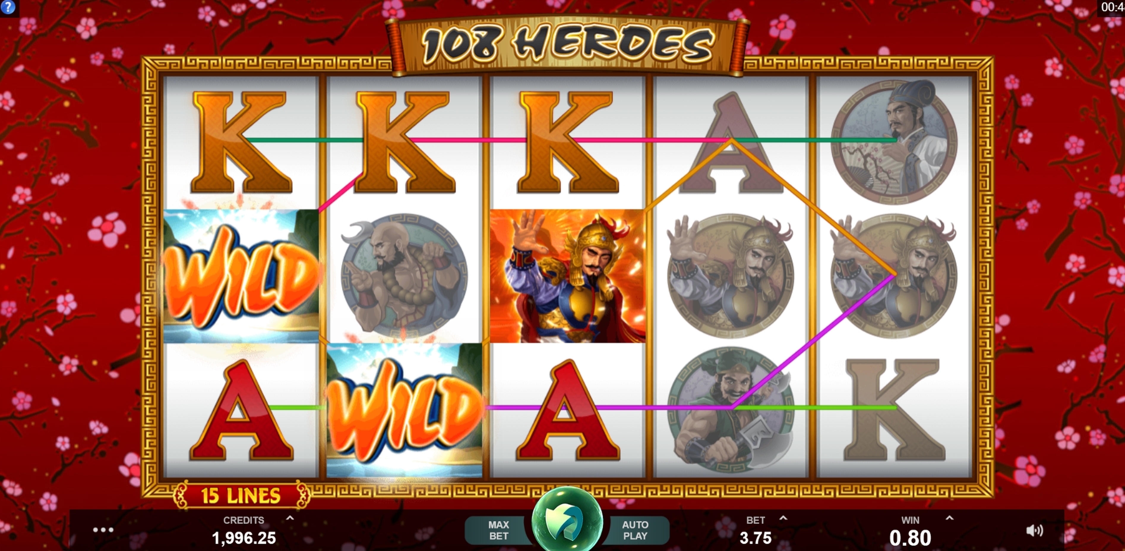 Win Money in 108 Heroes Free Slot Game by MahiGaming