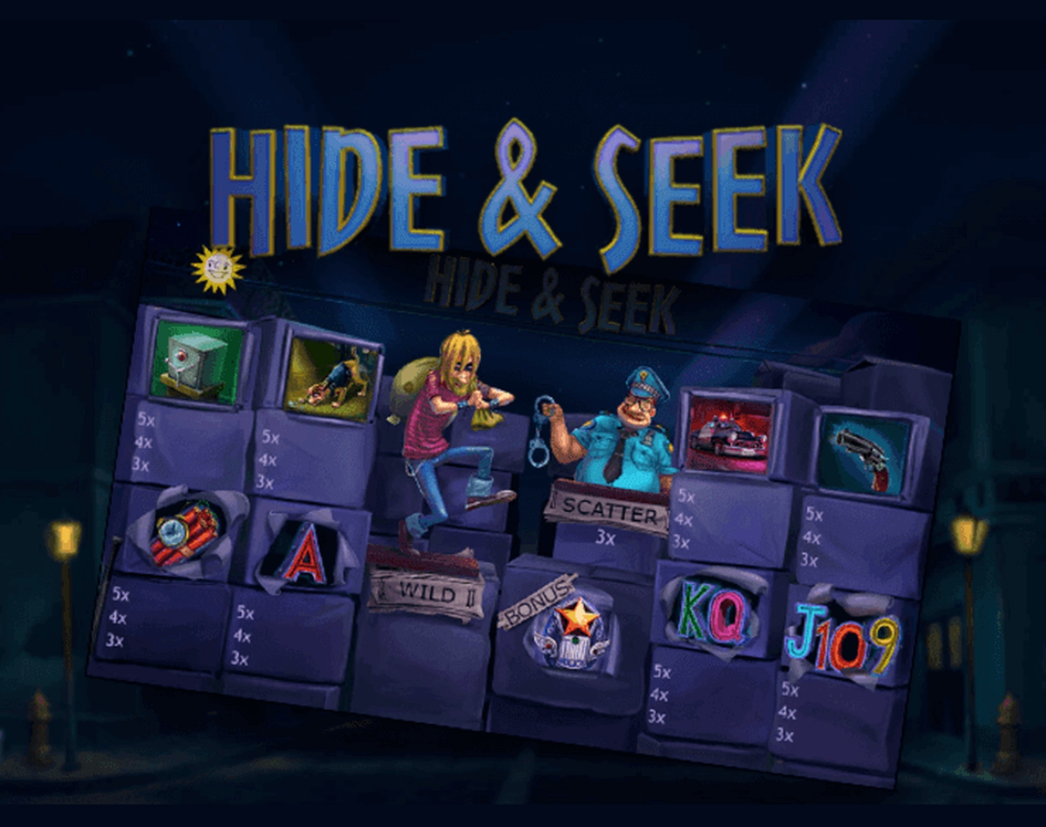 The Hide and Seek Online Slot Demo Game by Merkur Gaming