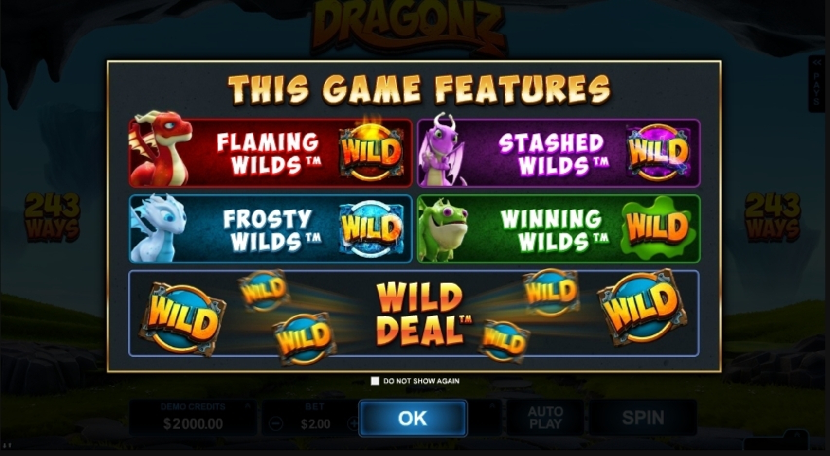Play Dragonz Free Casino Slot Game by Microgaming