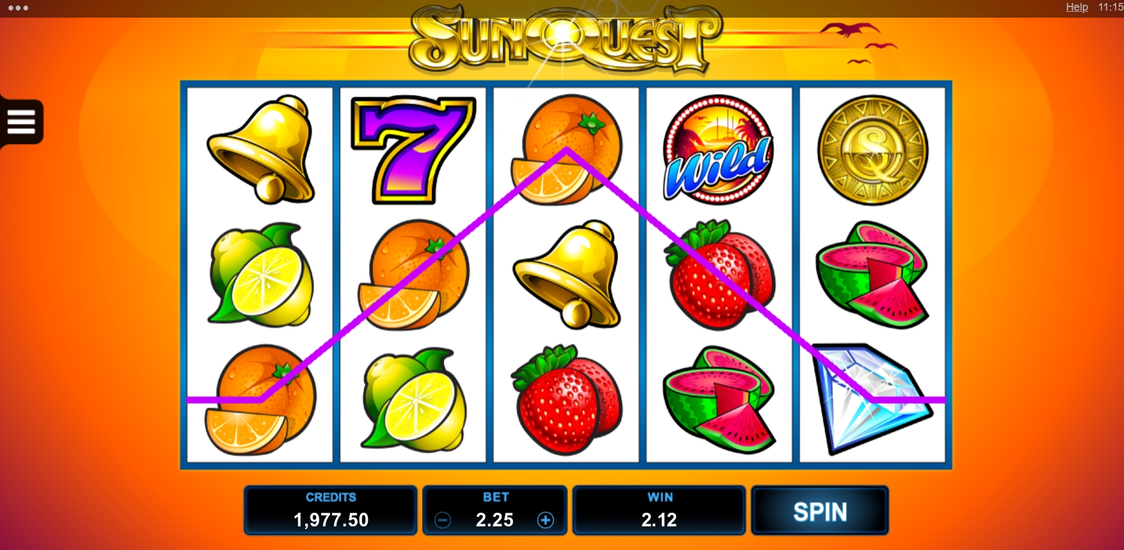 Win Money in Sun Quest Free Slot Game by Microgaming