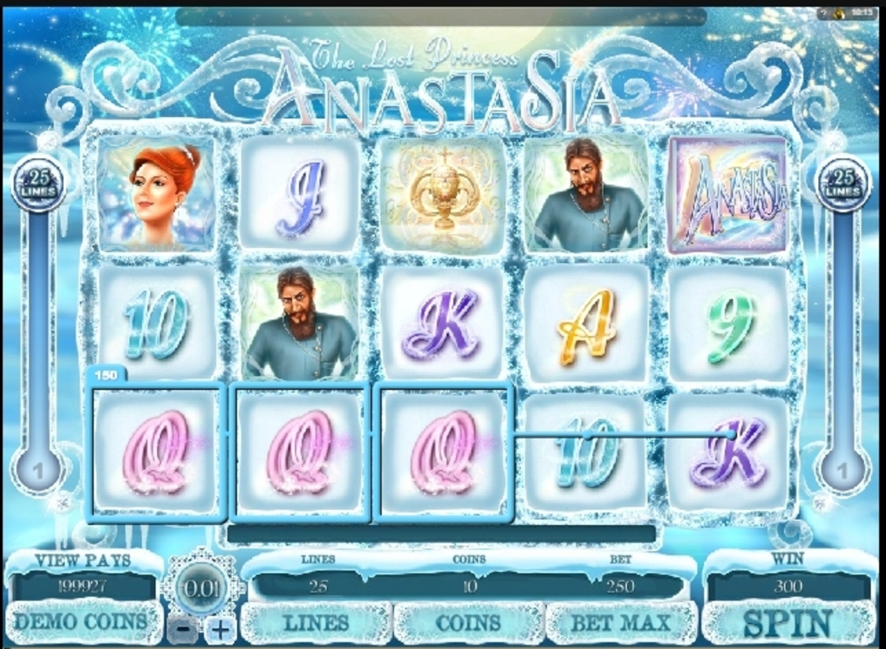 Win Money in The Lost Princess Anastasia Free Slot Game by Microgaming