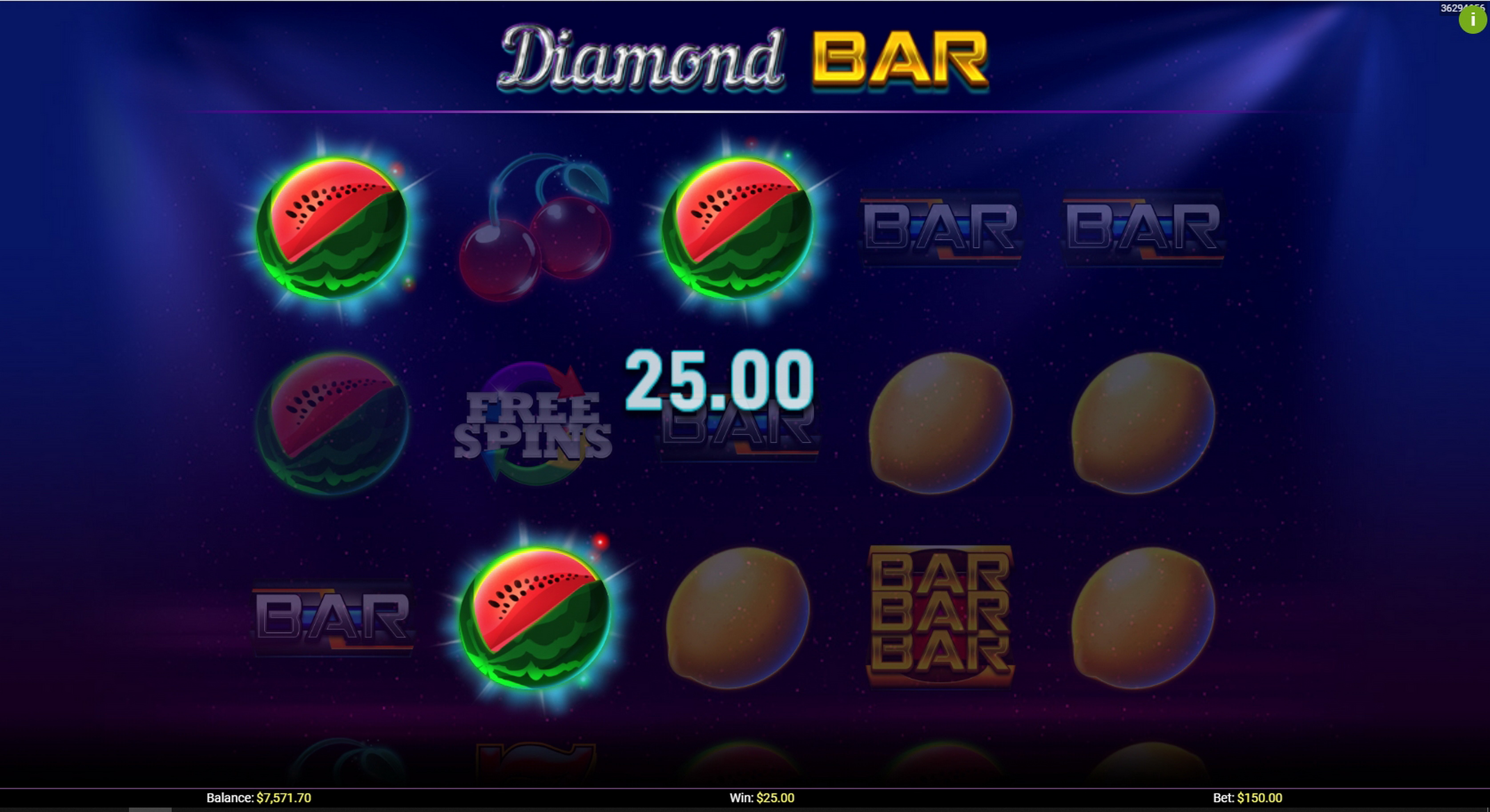 Win Money in Diamond Bar Free Slot Game by Mobilots