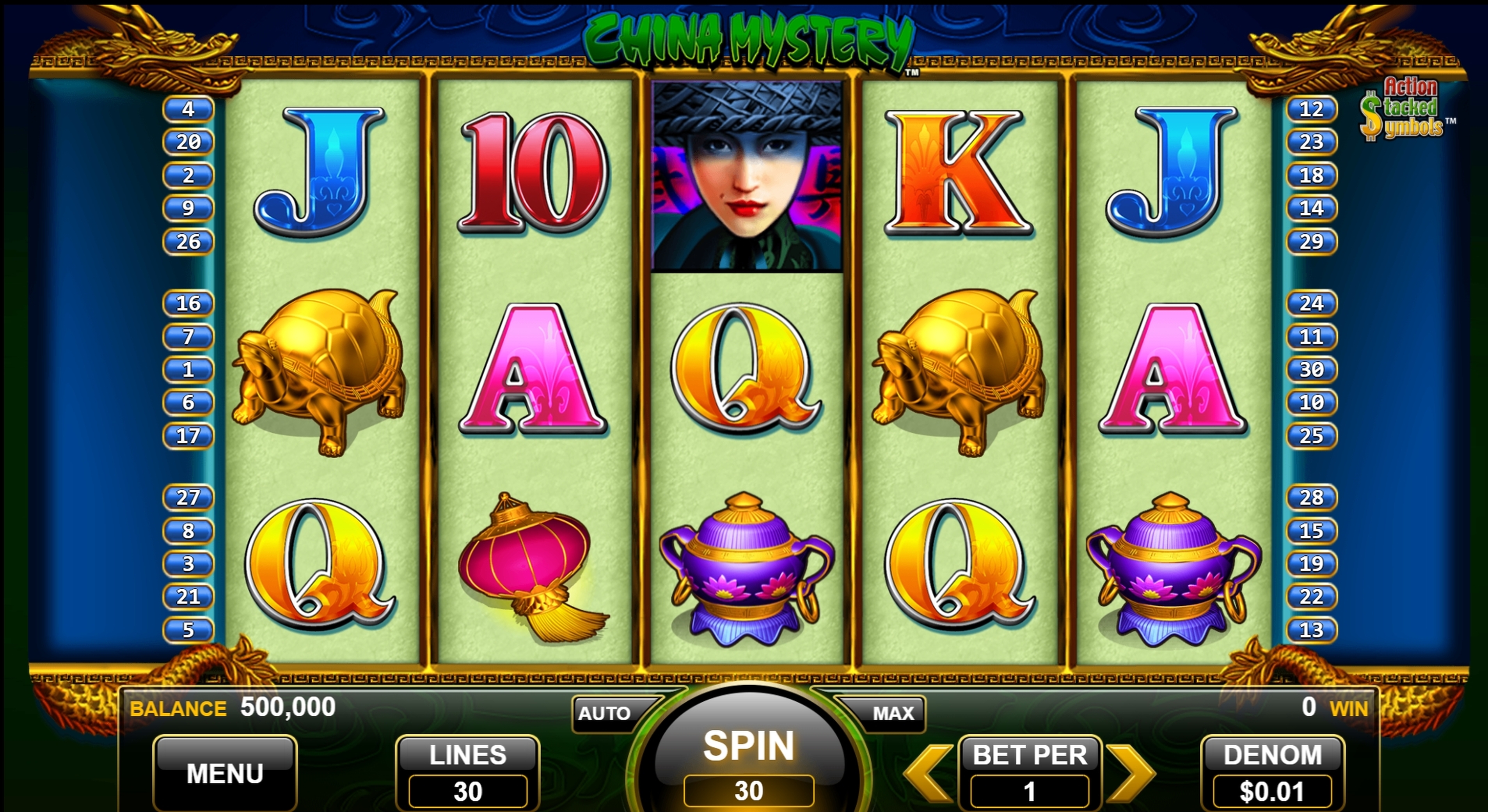 Reels in China Mystery Slot Game by Nektan