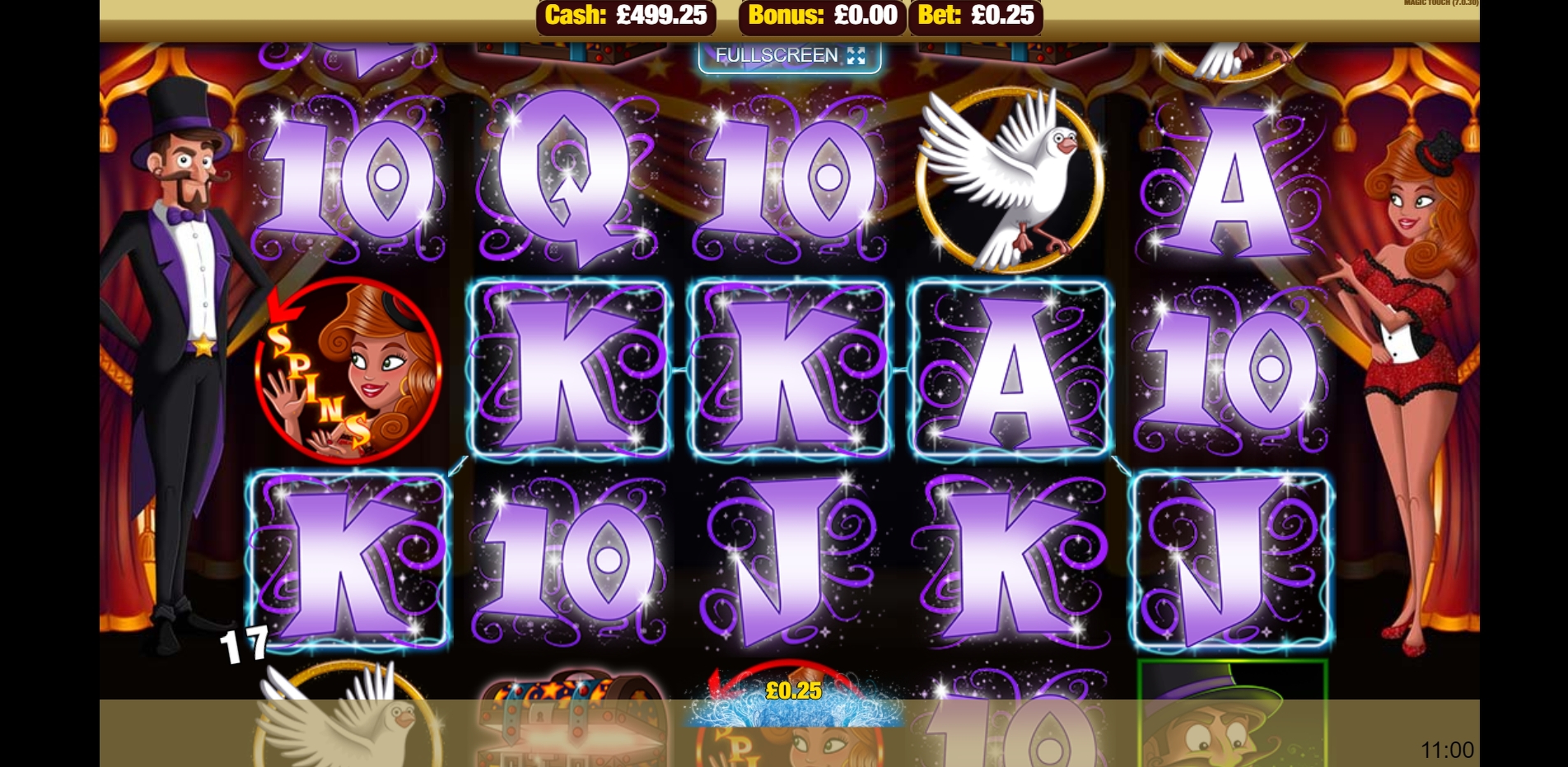 Win Money in Magic Touch Free Slot Game by Nektan