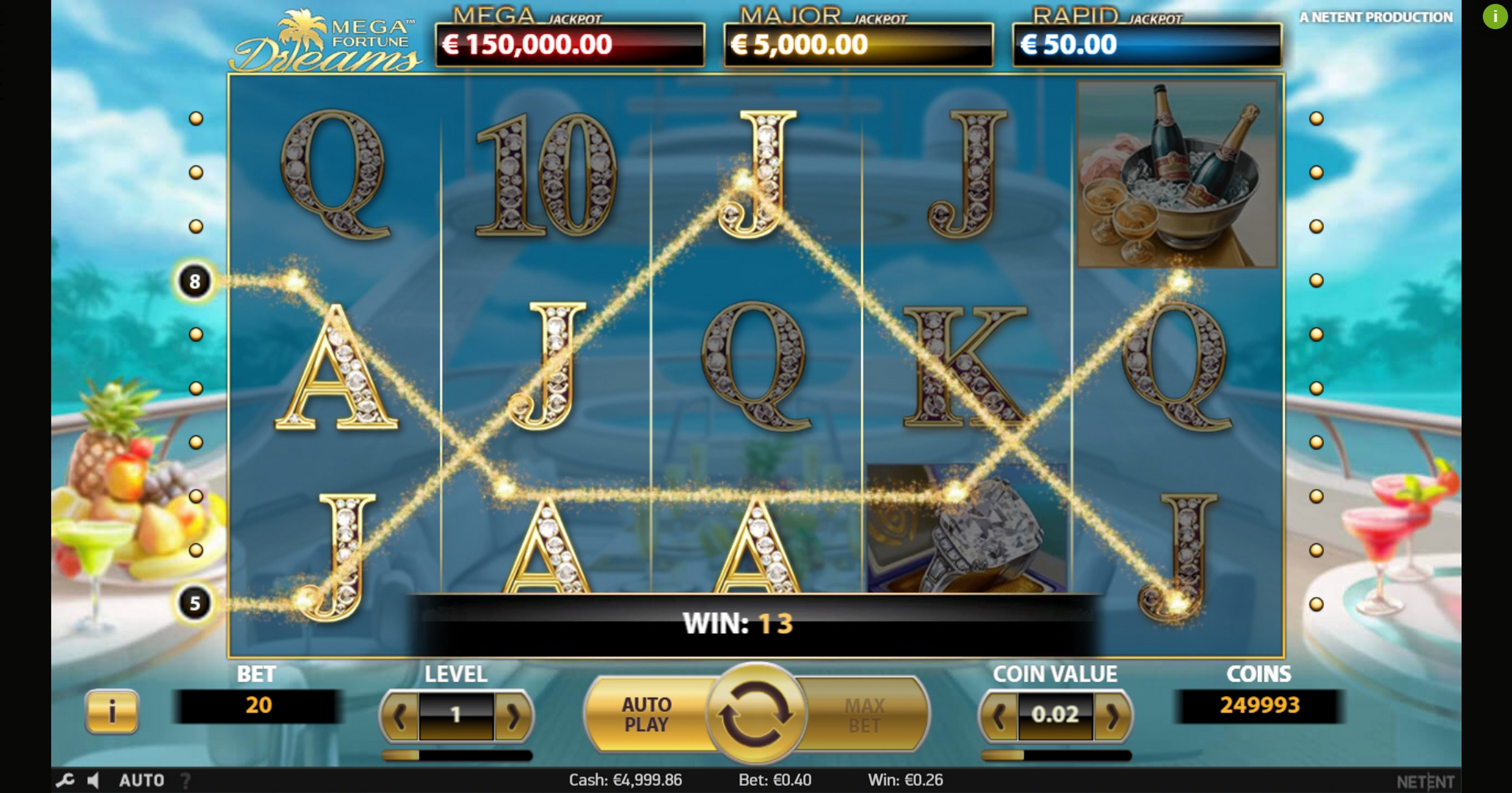 Win Money in Mega fortune dreams Free Slot Game by NetEnt