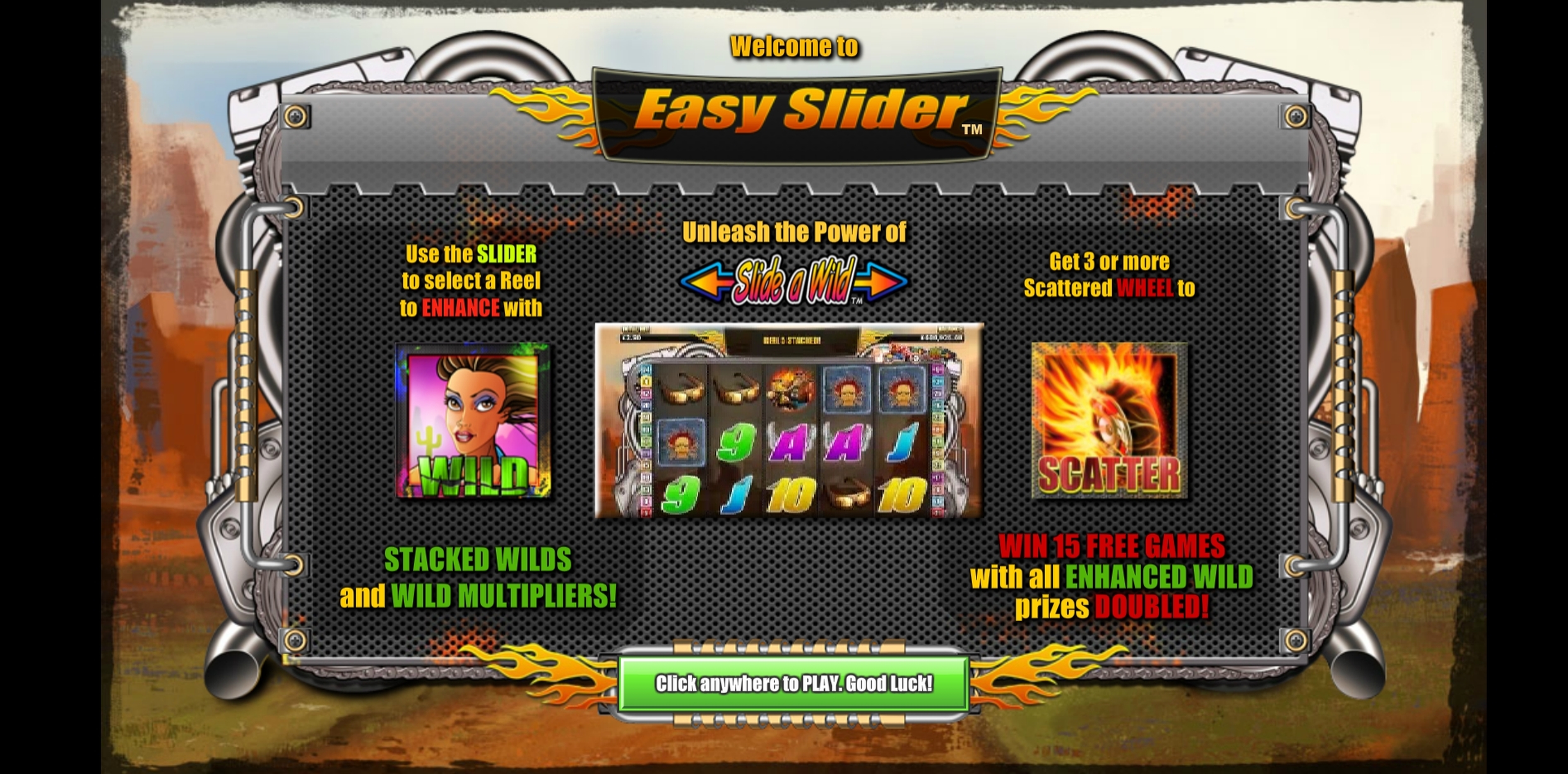 Play Easy Slider Free Casino Slot Game by NextGen Gaming