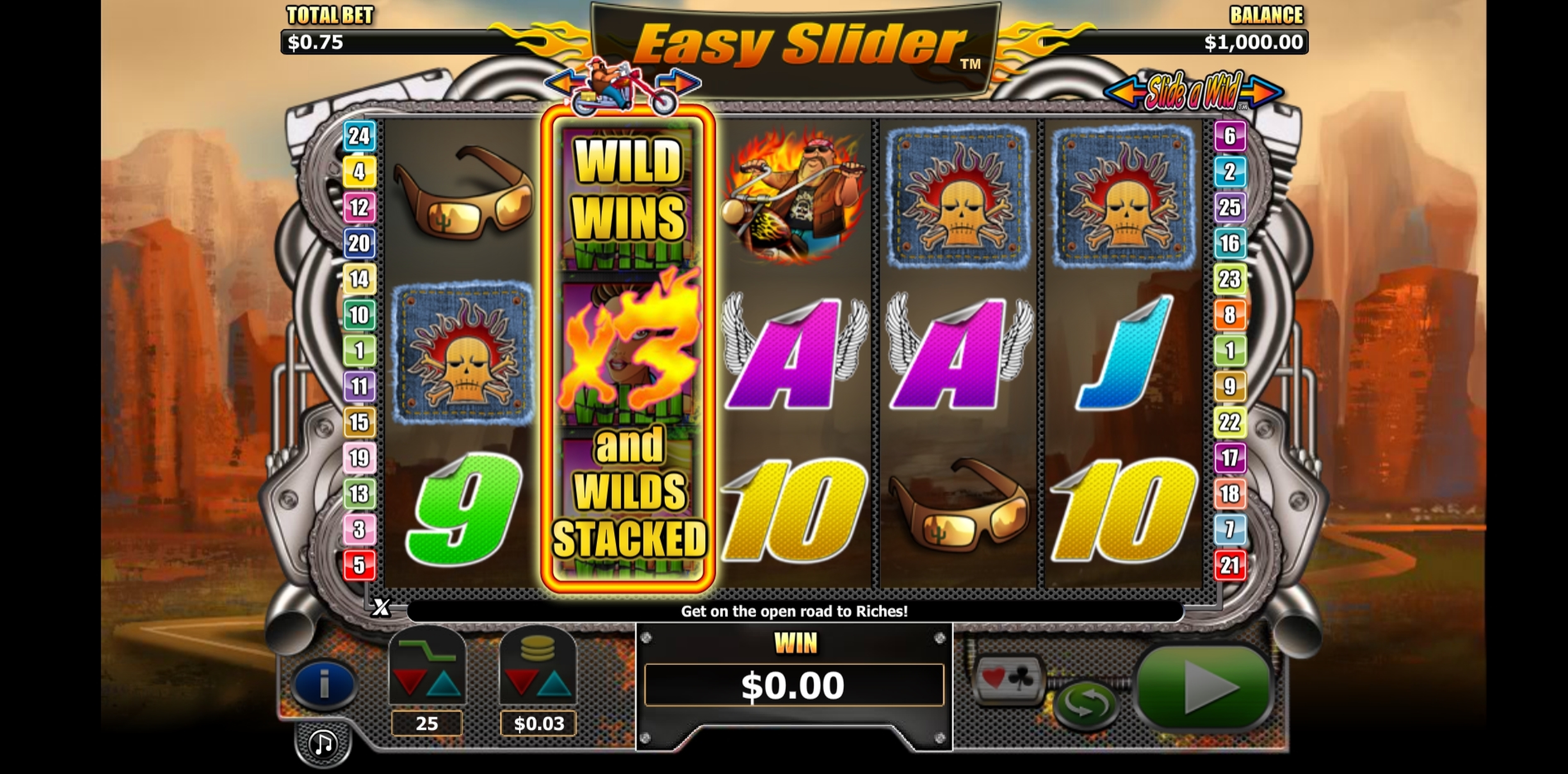 Reels in Easy Slider Slot Game by NextGen Gaming