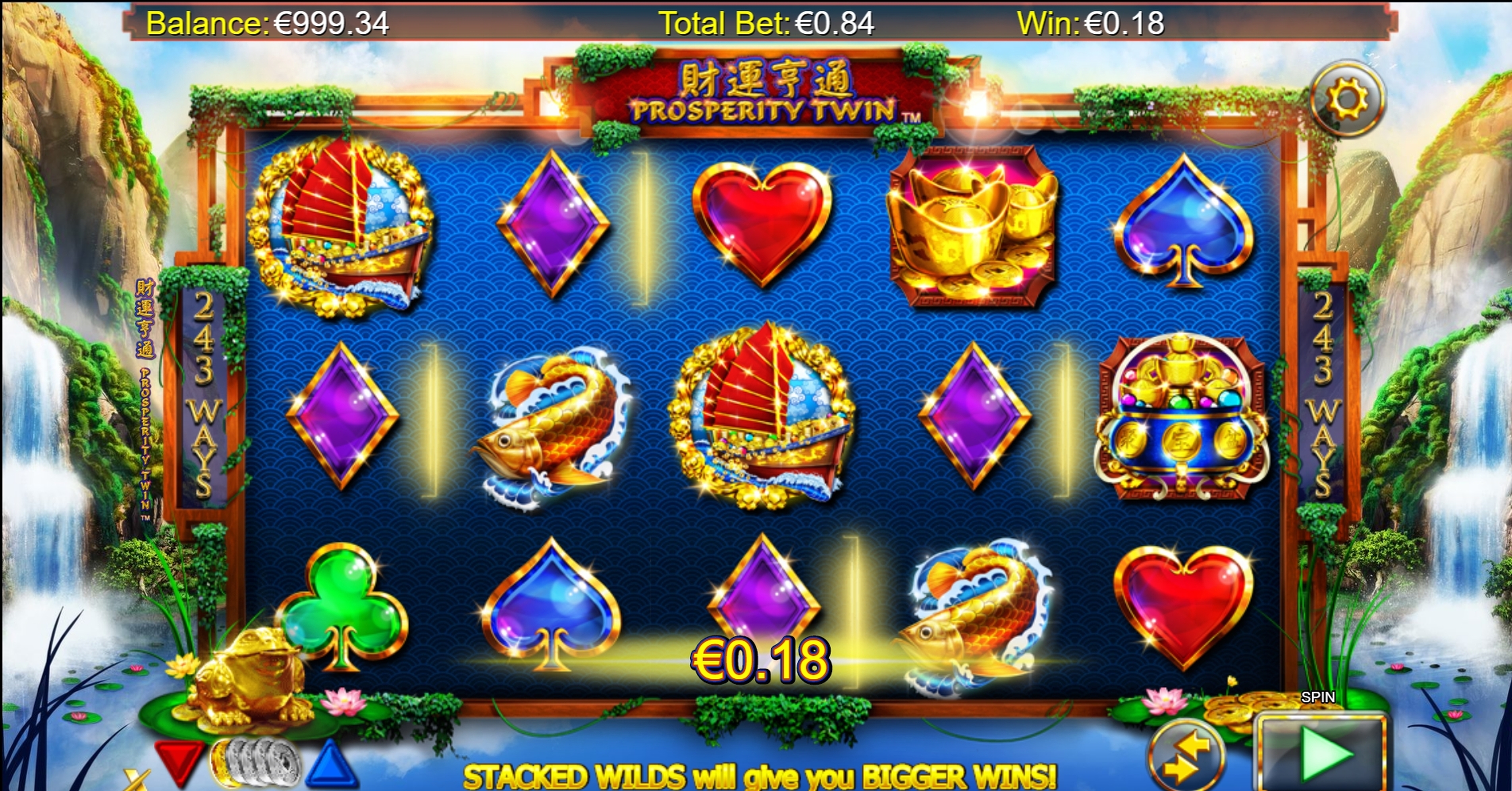 Win Money in Prosperity Twin Free Slot Game by NextGen Gaming