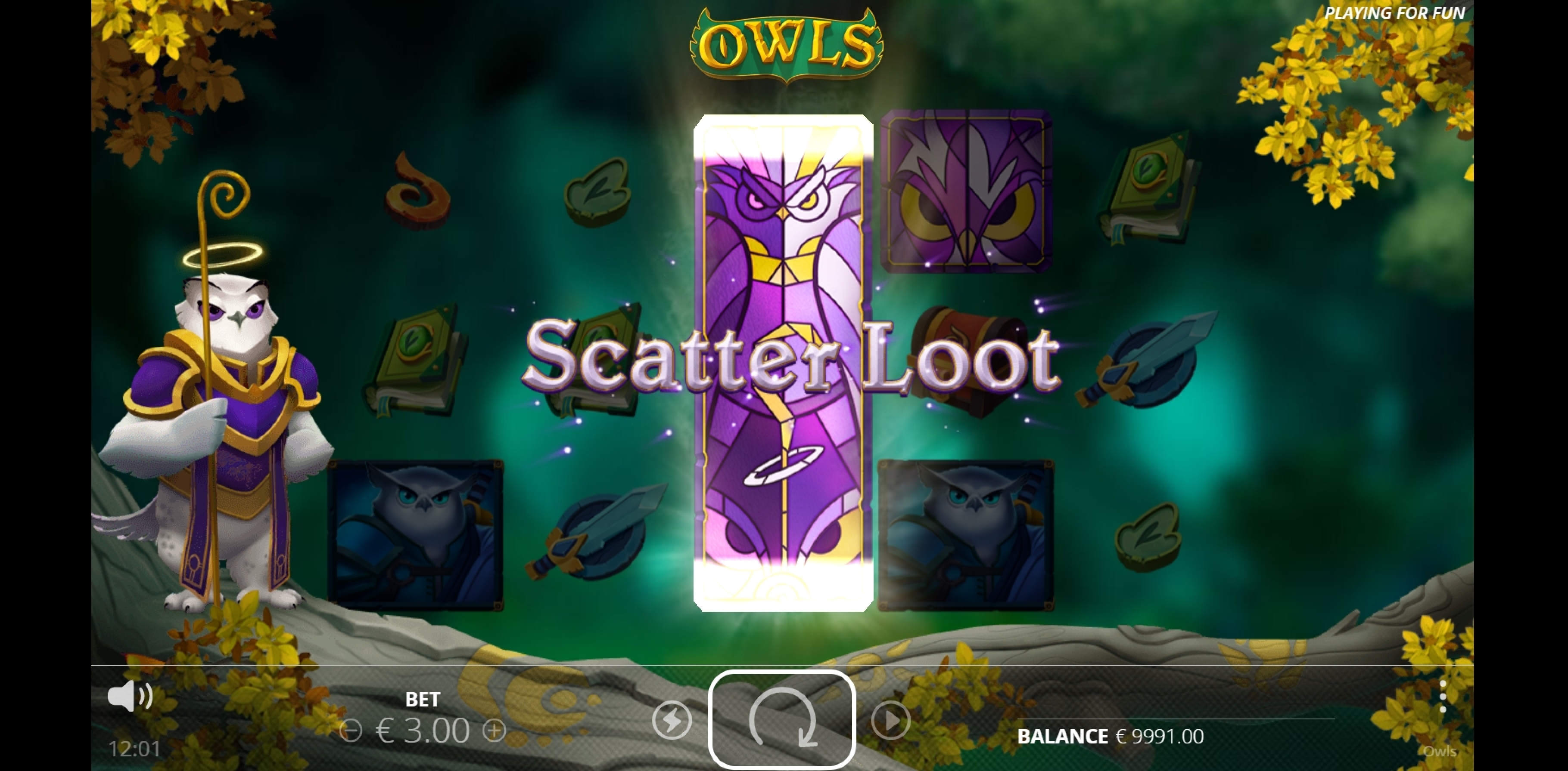 Win Money in Owls Free Slot Game by Nolimit City