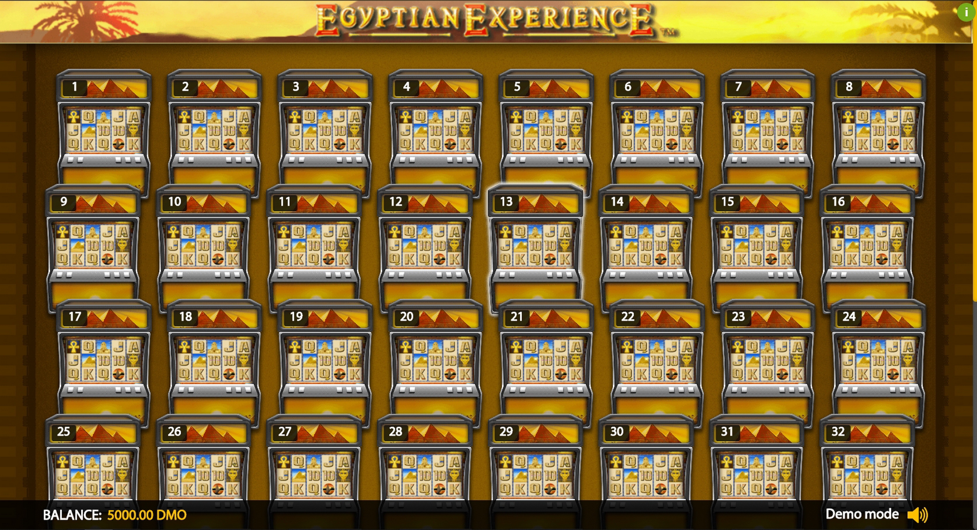 Play Egyptian Experience Deluxe Free Casino Slot Game by Novomatic