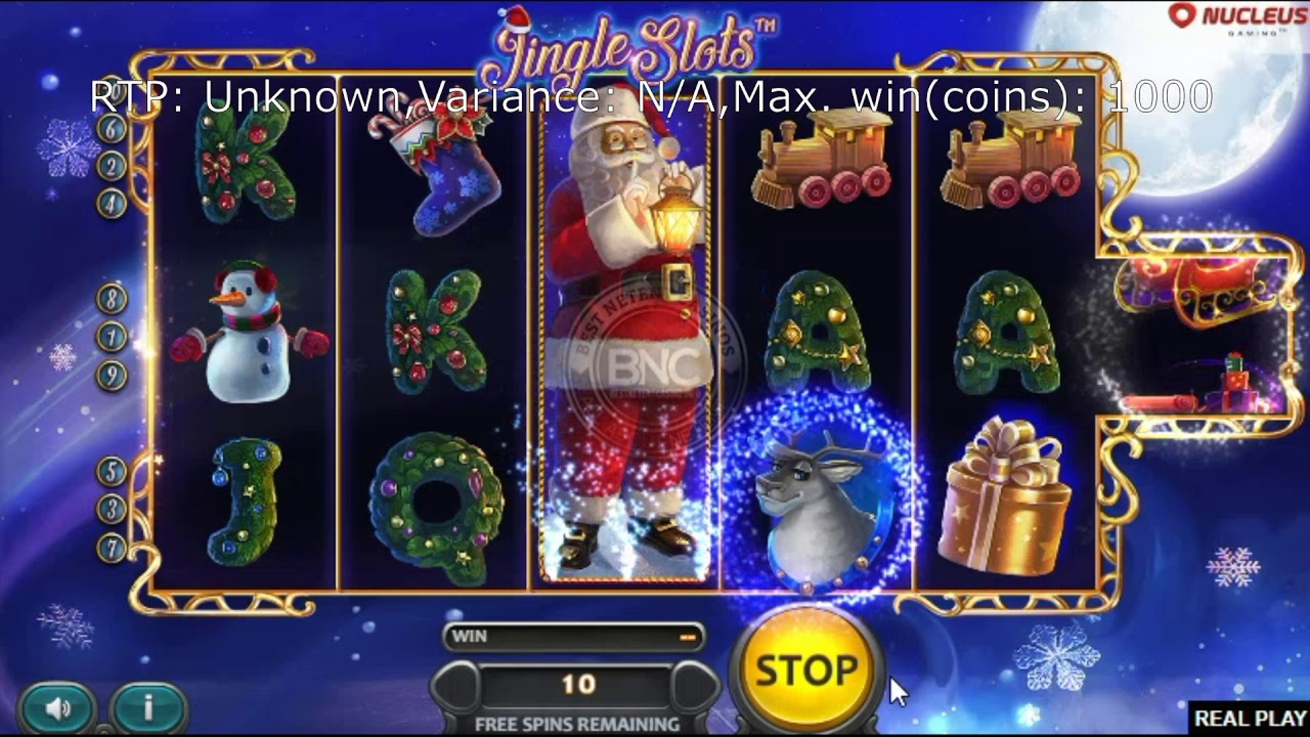 Jingle Slots demo