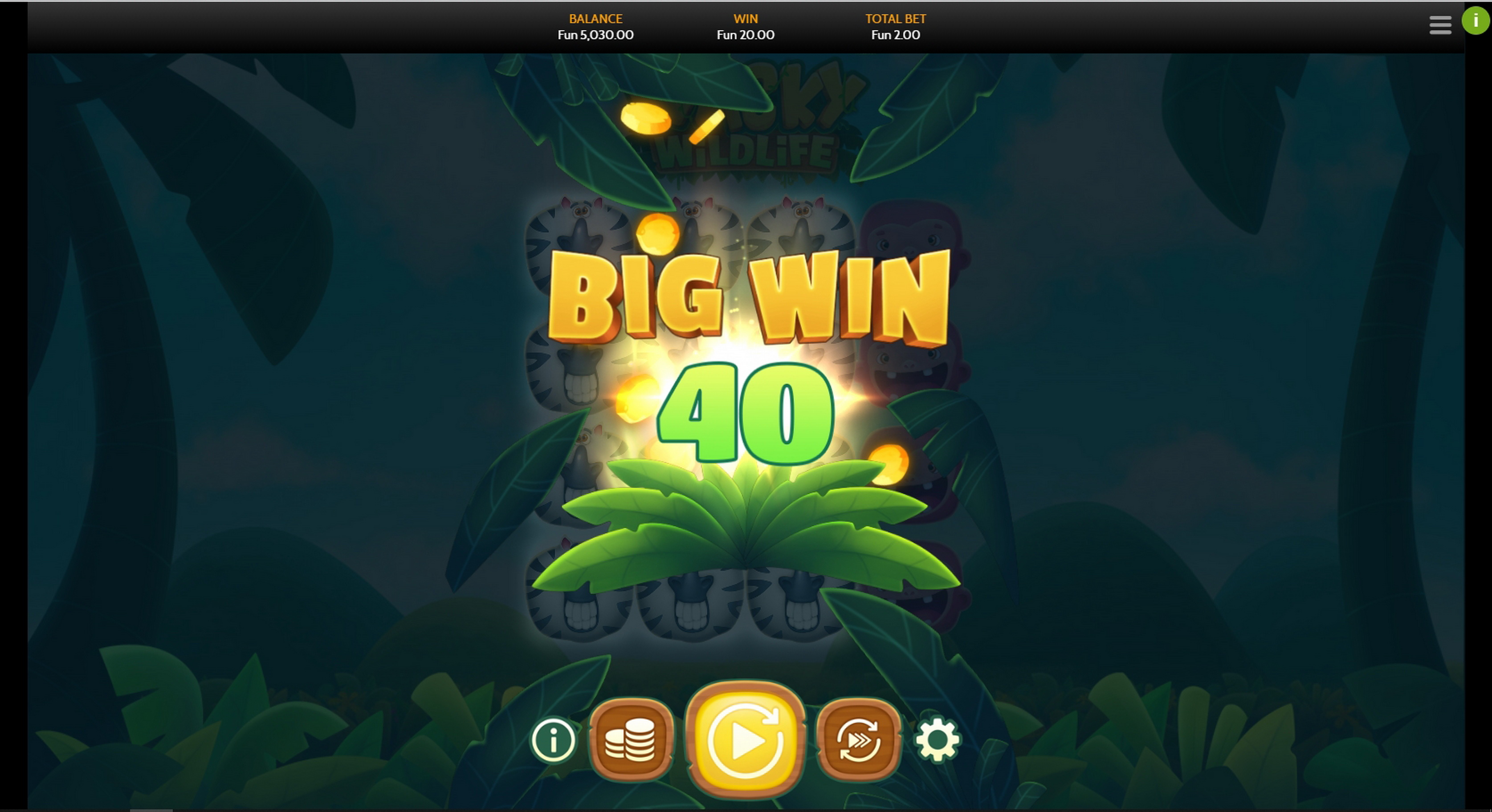 Win Money in Wacky Wildlife Free Slot Game by OneTouch Games