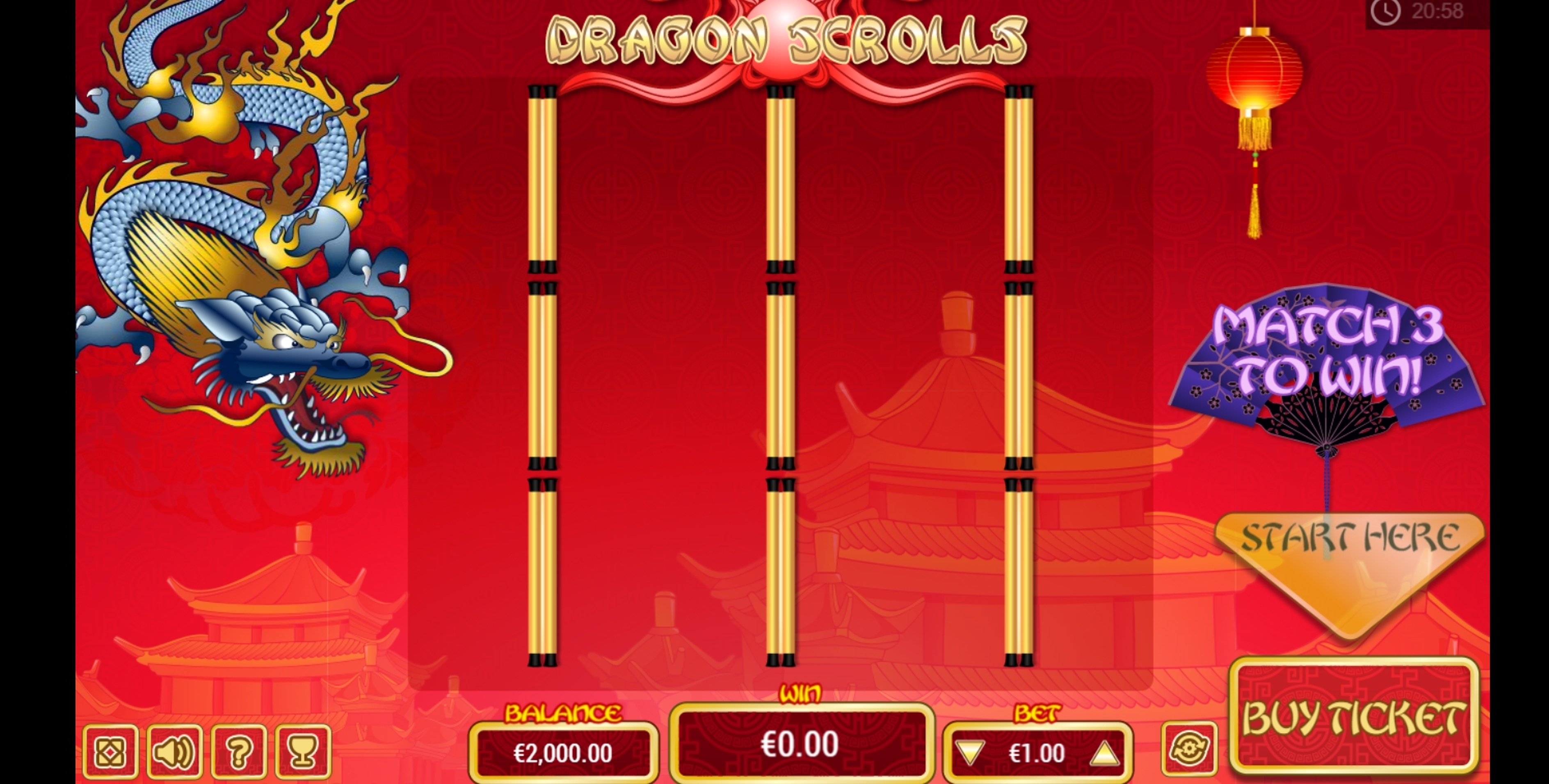Dragon Scrolls Scratch demo